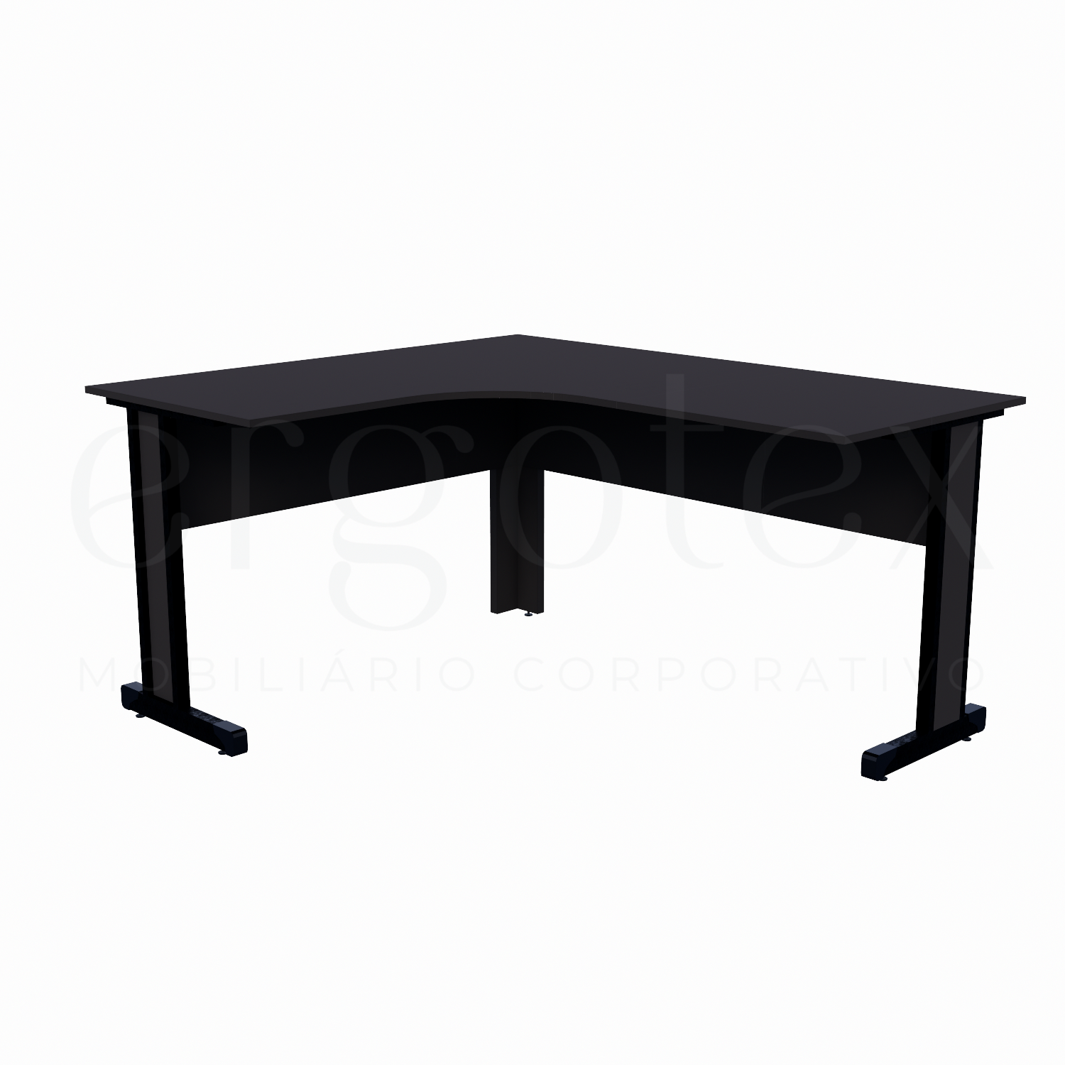 Estação de Trabalho Pé Metalico Soft 15mm