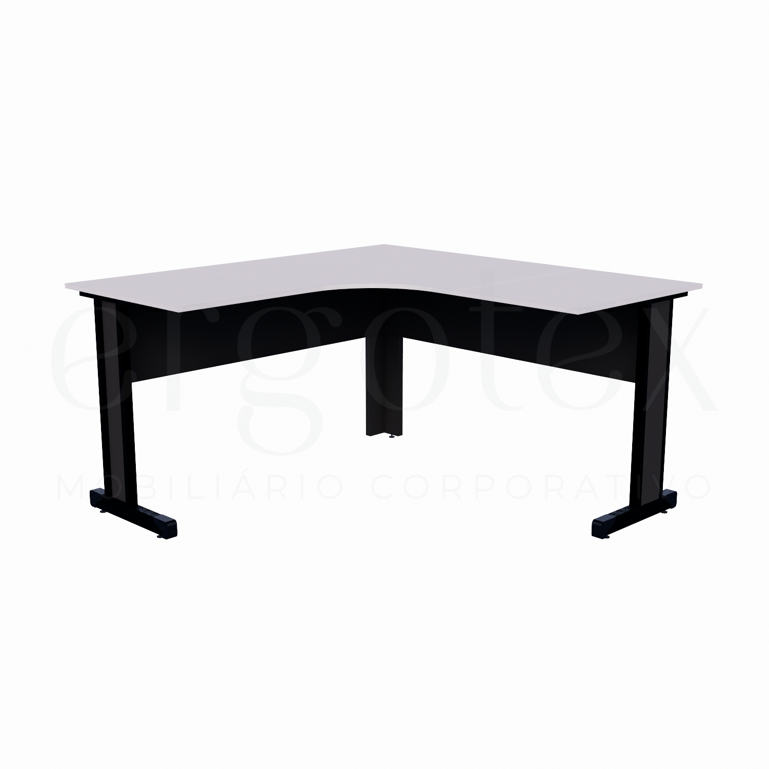 Estação de Trabalho Pé Metalico Soft 15mm