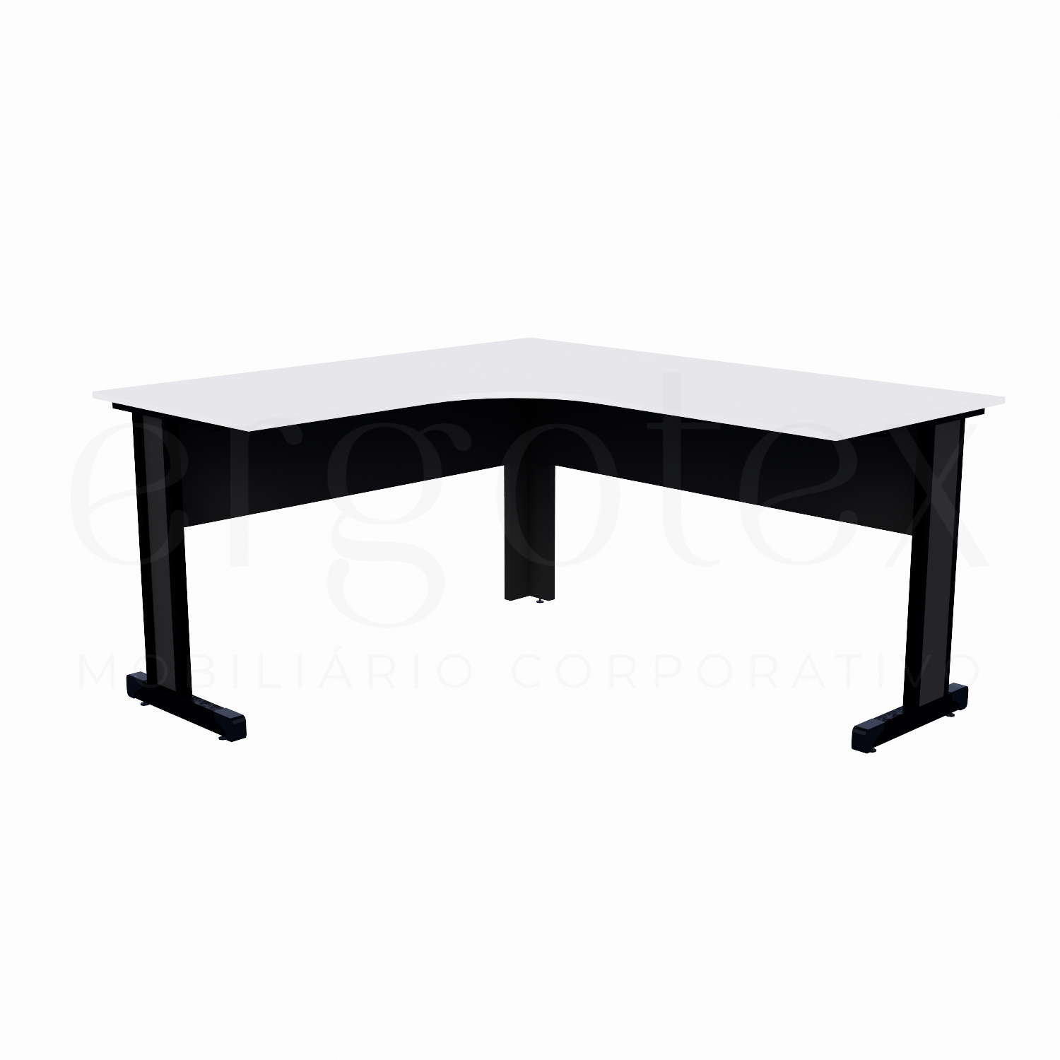 Estação de Trabalho Pé Metalico Soft 15mm