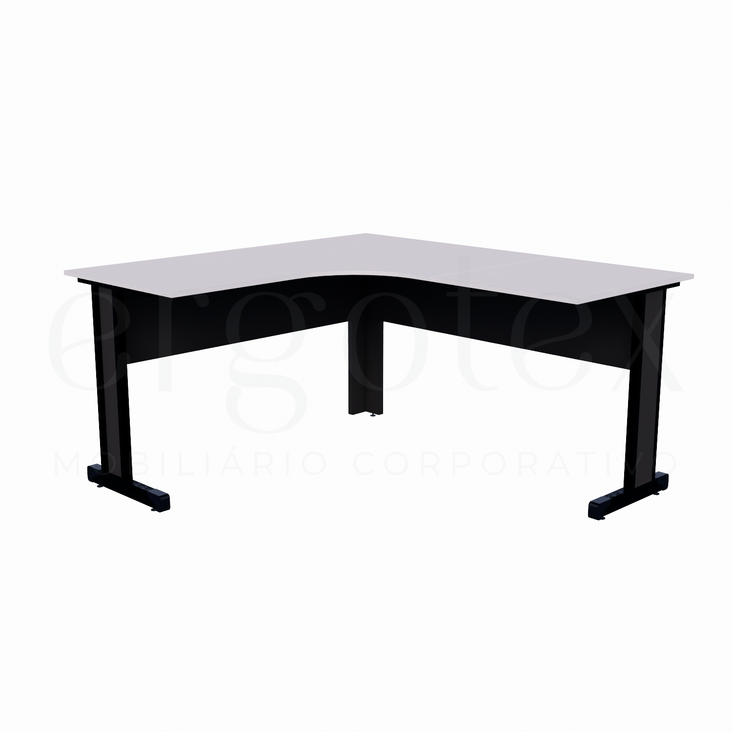 Estação de Trabalho Pé Metalico Soft 15mm