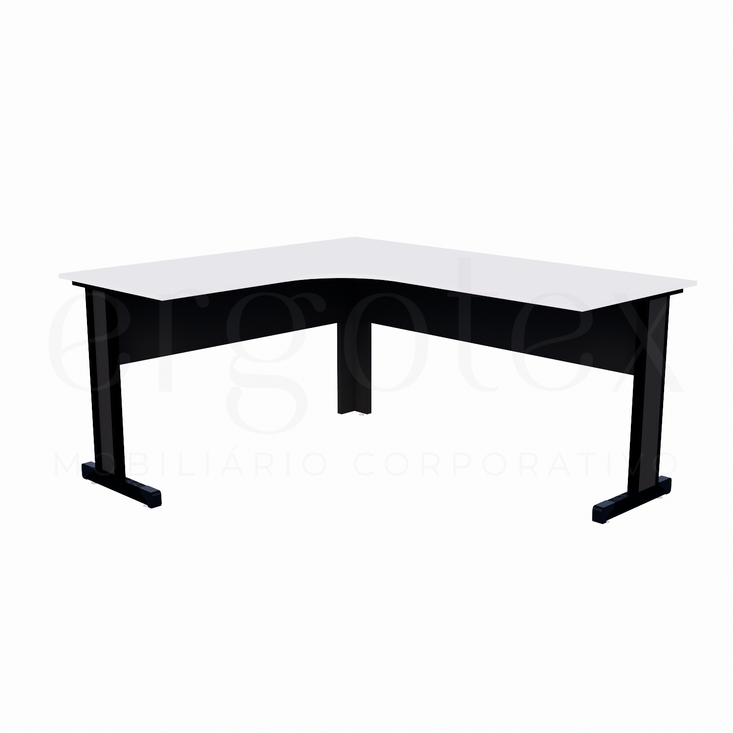 Estação de Trabalho Pé Metalico Soft 15mm