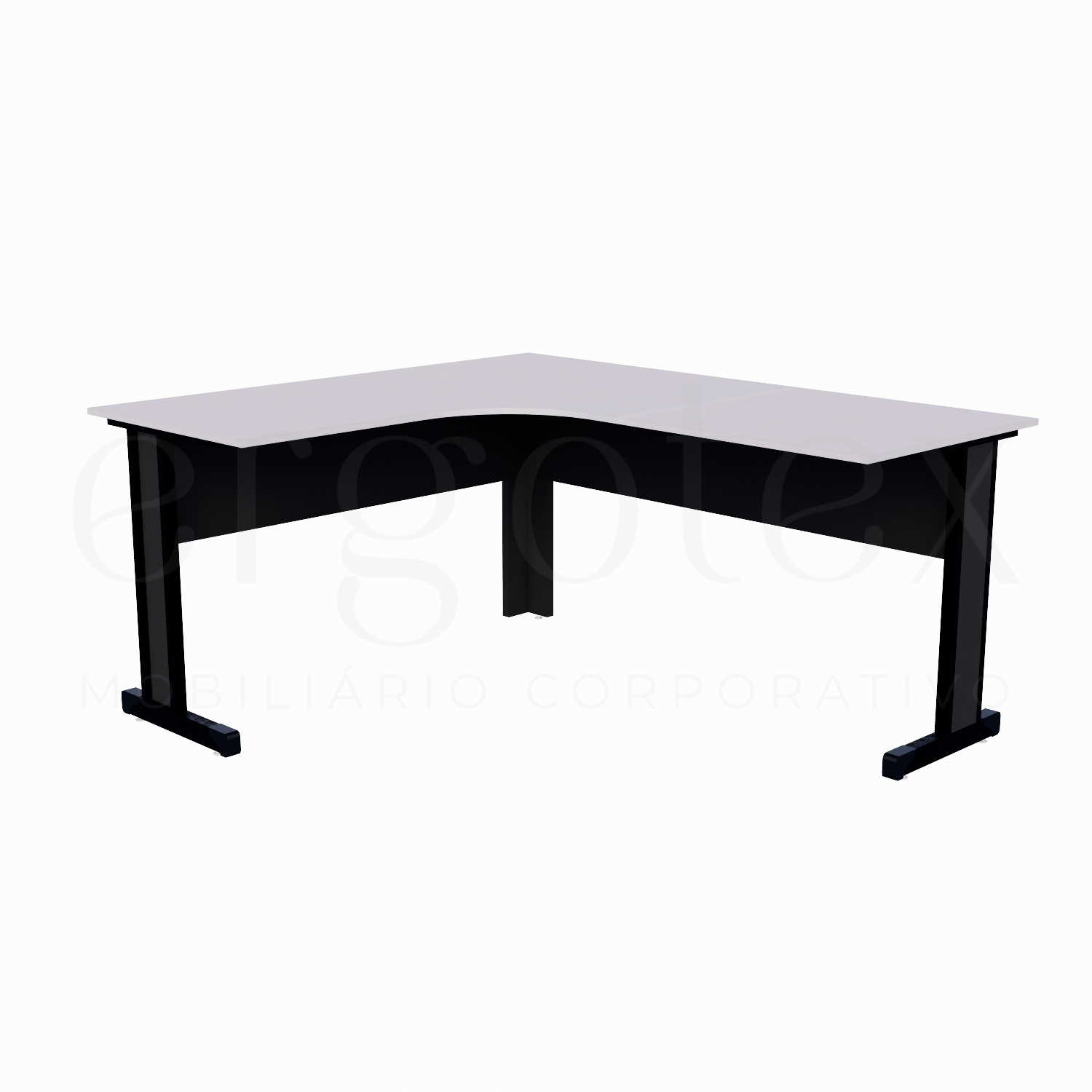 Estação de Trabalho Pé Metalico Soft 15mm