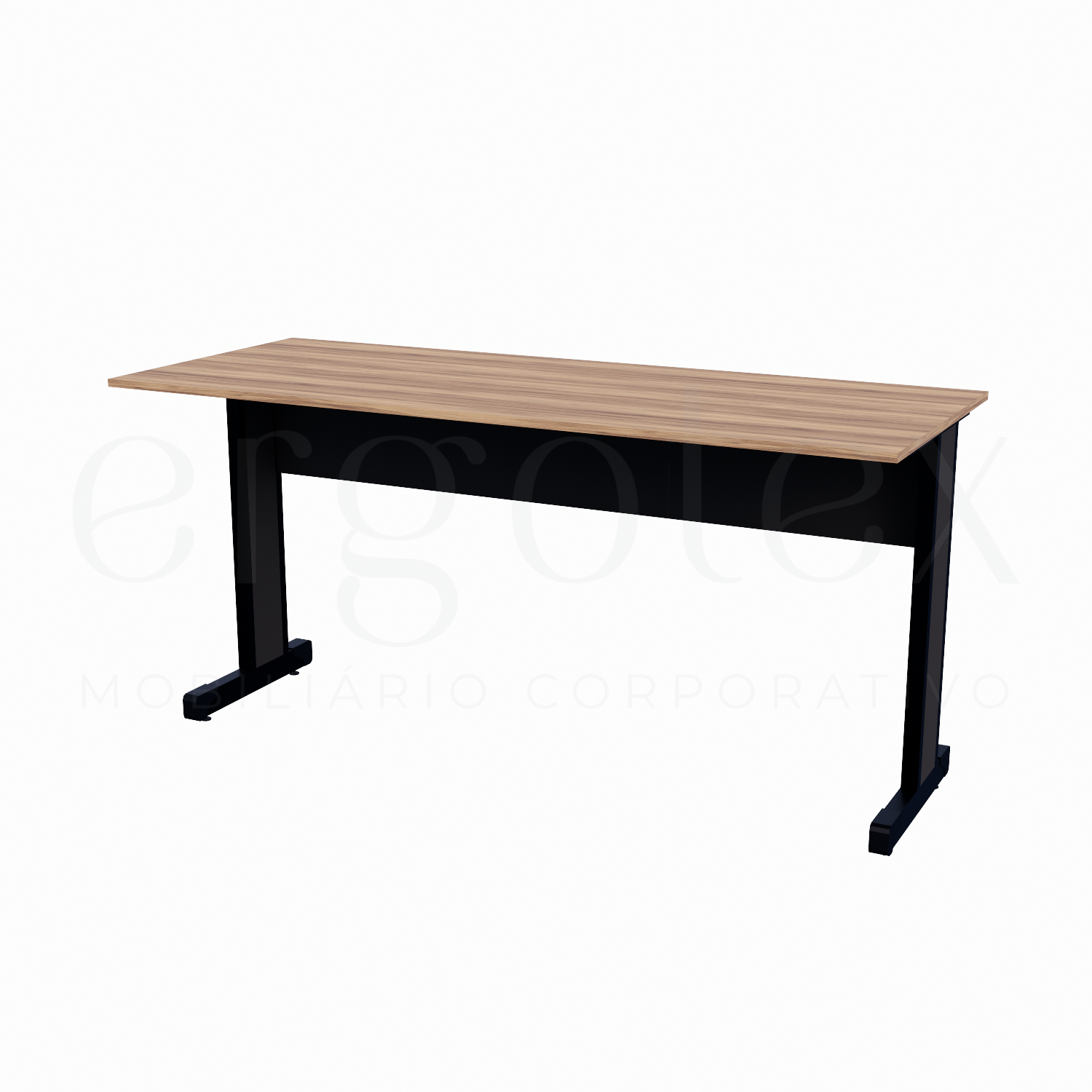 Mesa Reta Escritorio Tampo 15mm