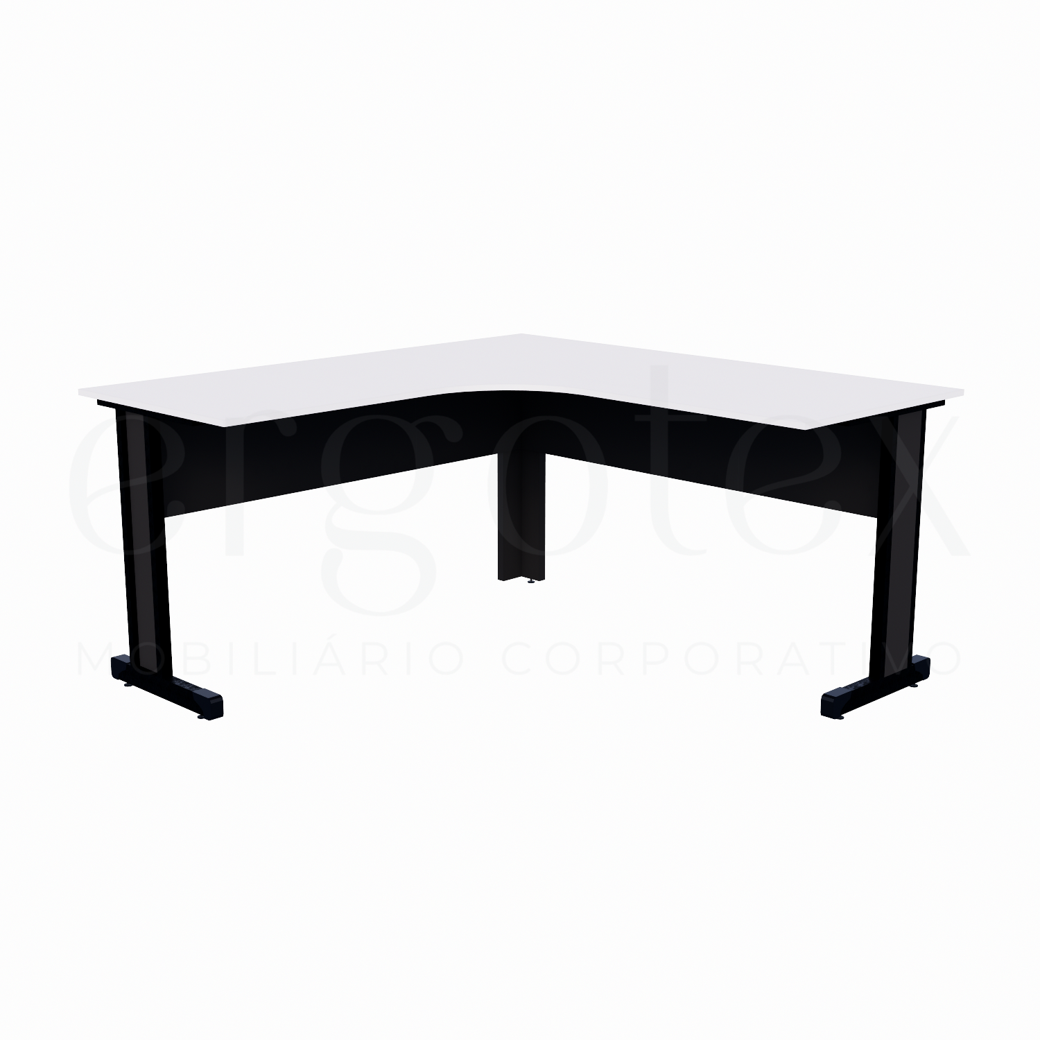 Estação de Trabalho Pé Metalico Soft 15mm