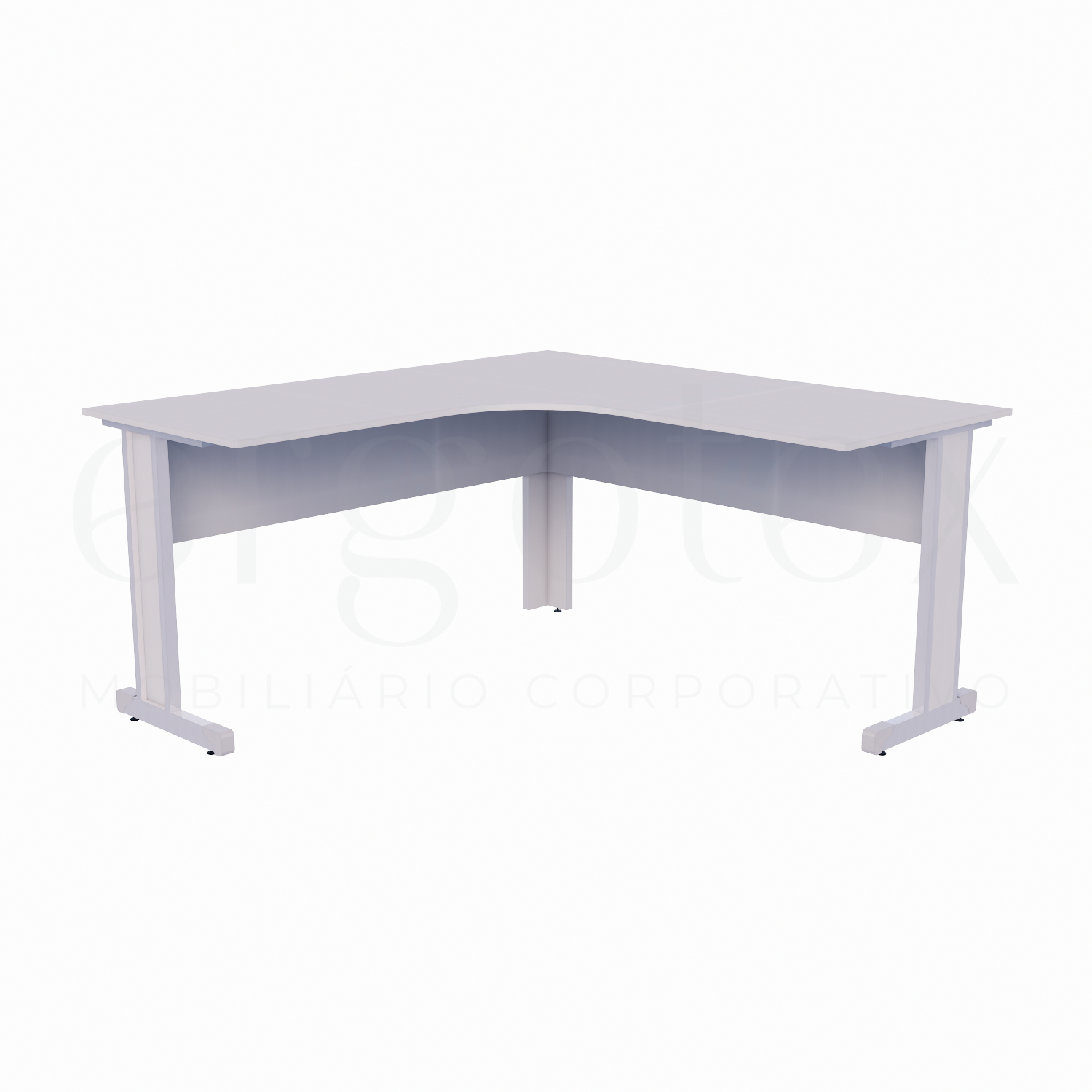 Estação de Trabalho Pé Metalico Soft 15mm