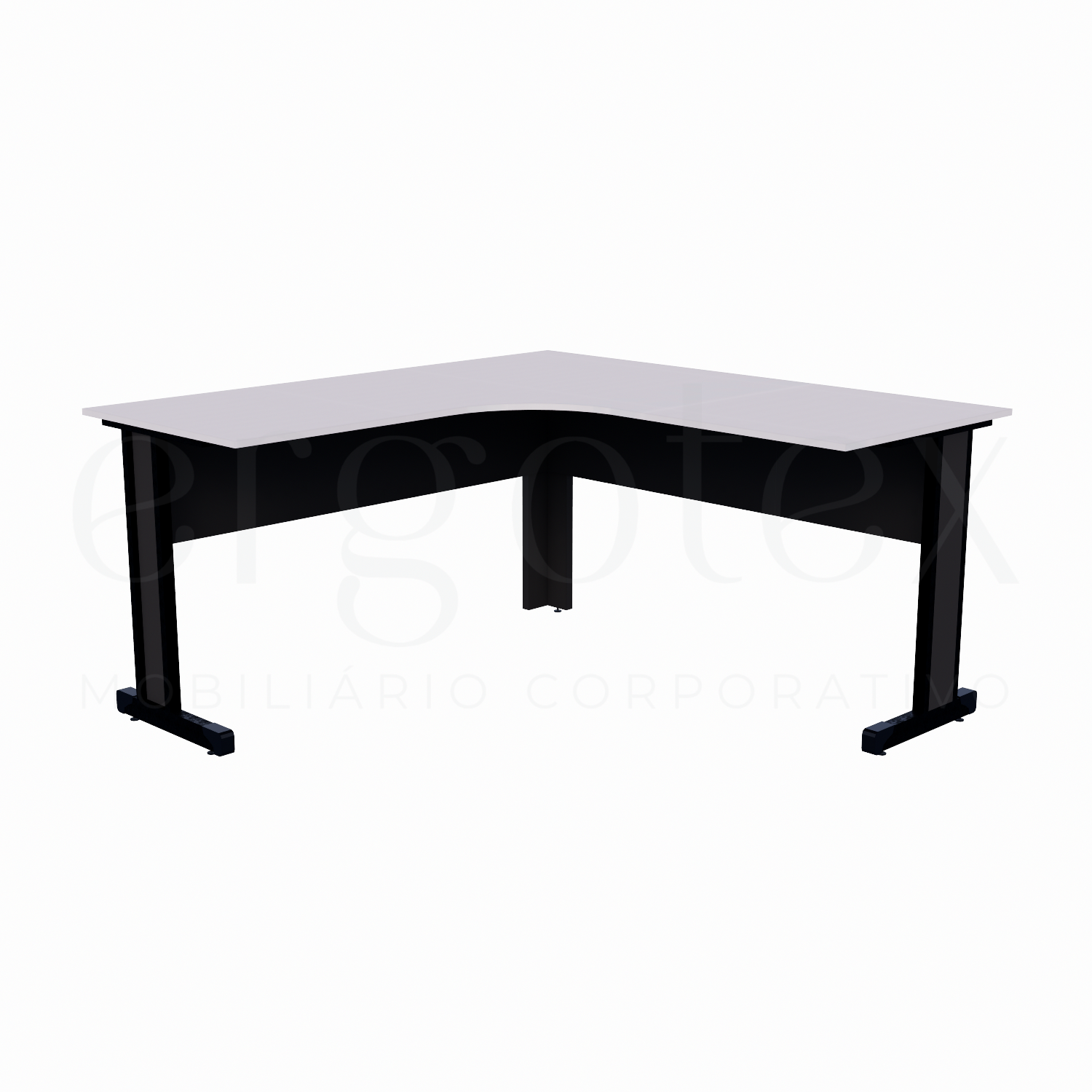 Estação de Trabalho Pé Metalico Soft 15mm