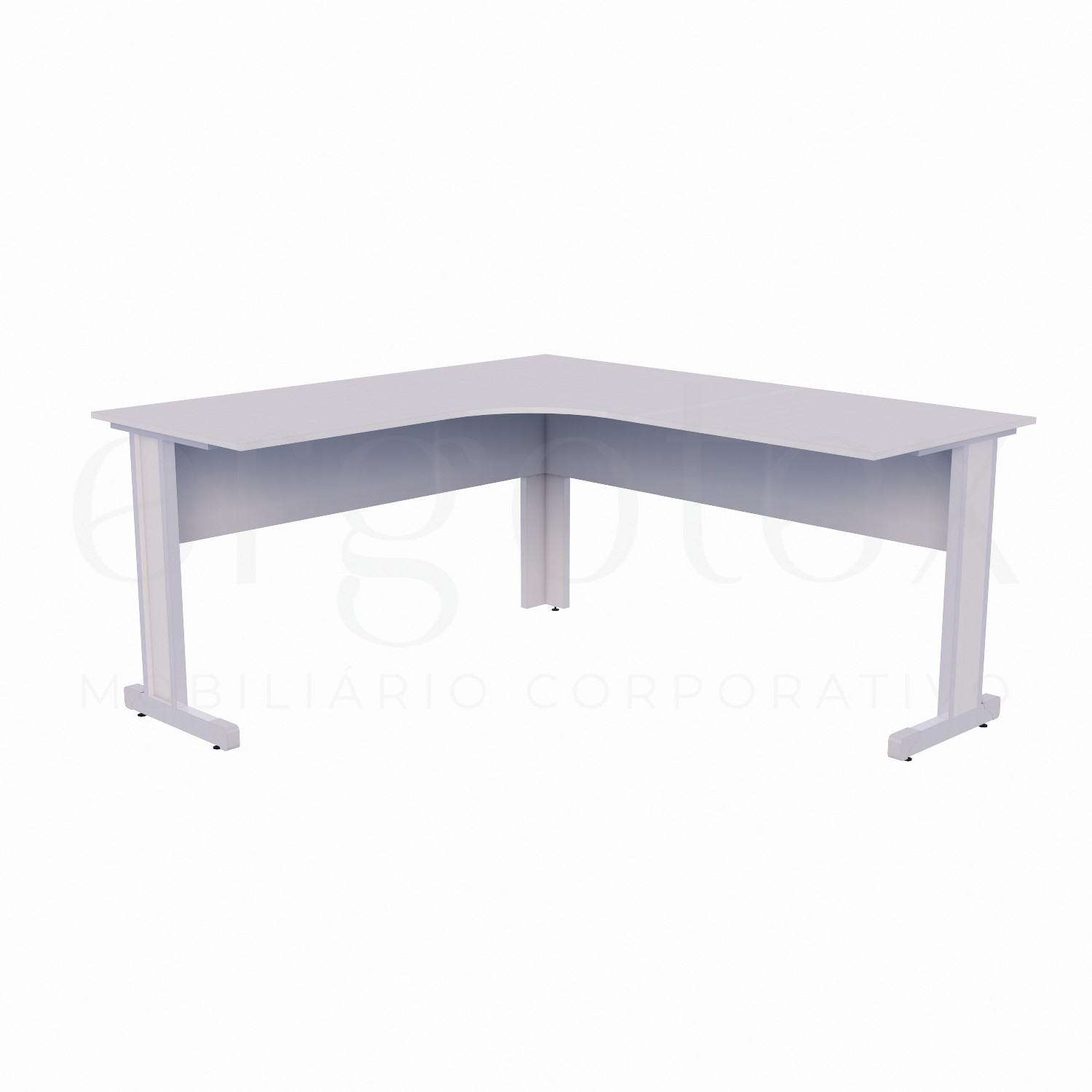 Estação de Trabalho Pé Metalico Soft 15mm