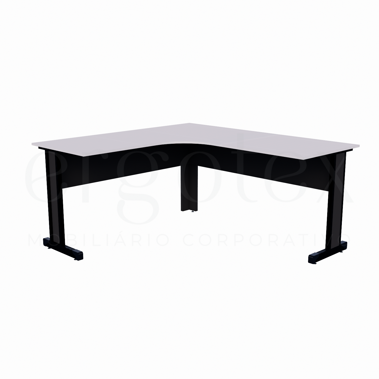 Estação de Trabalho Pé Metalico Soft 15mm