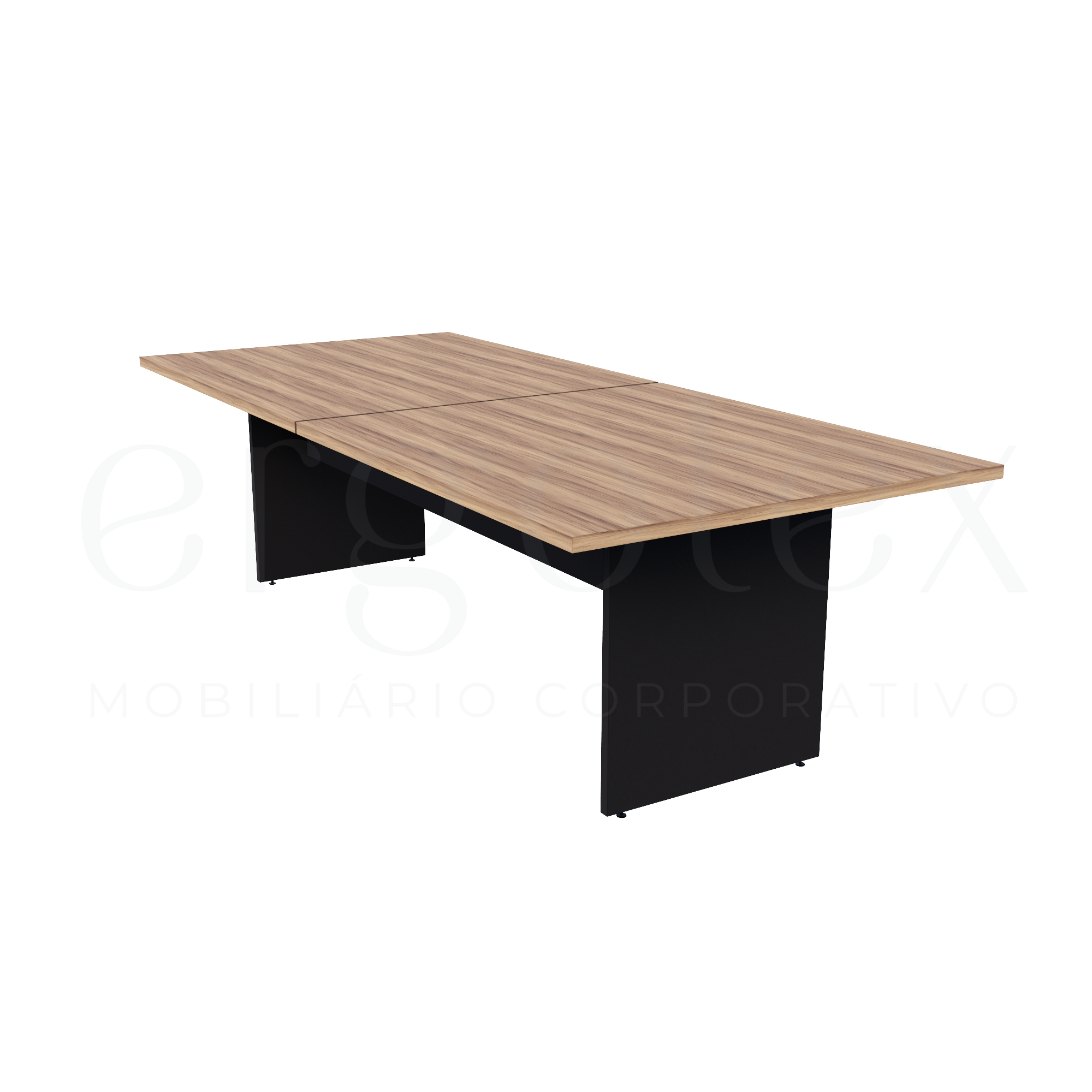 Mesa de Reunião Escritório Bipartida 30mm