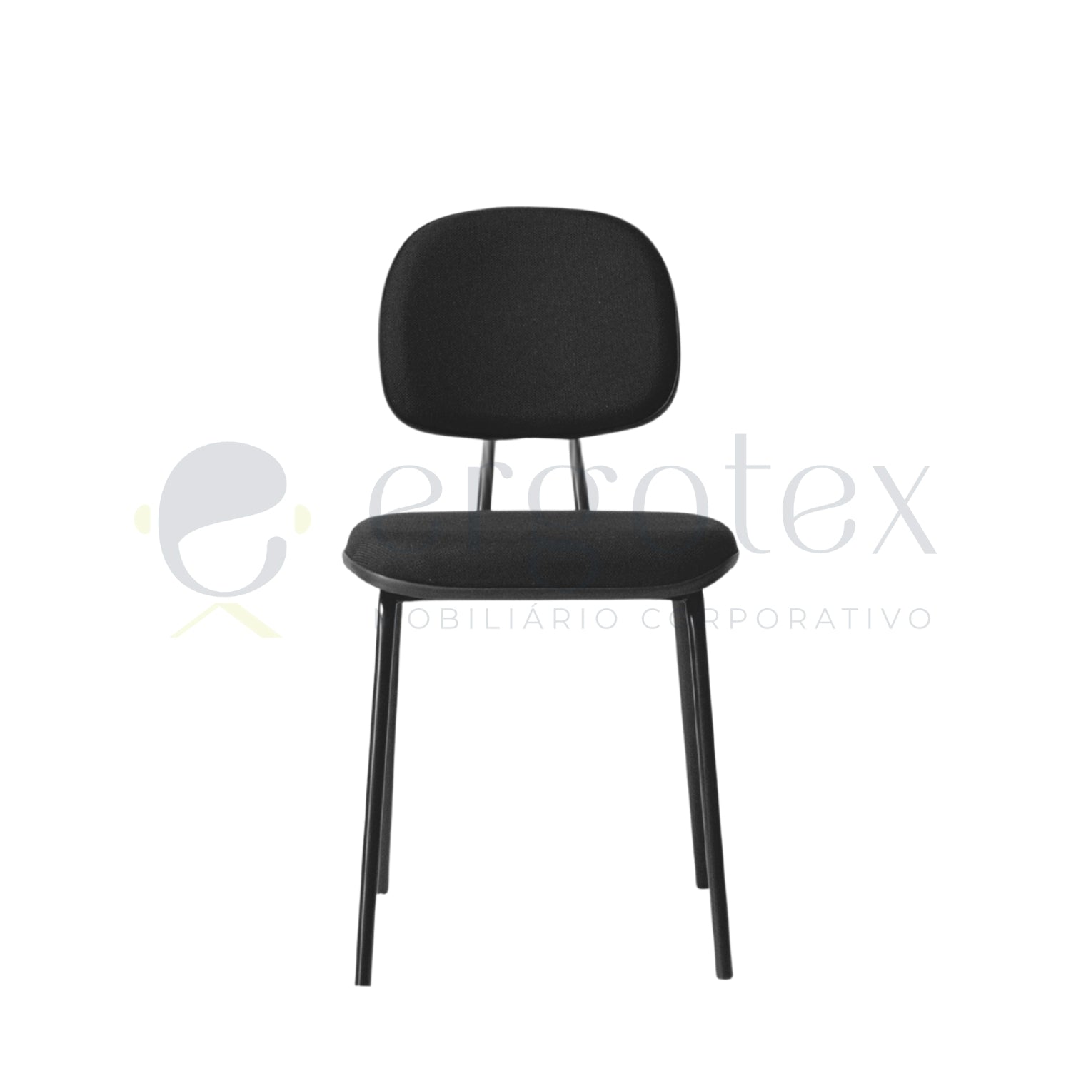 Cadeira Fixa Secretaria 4 Pes