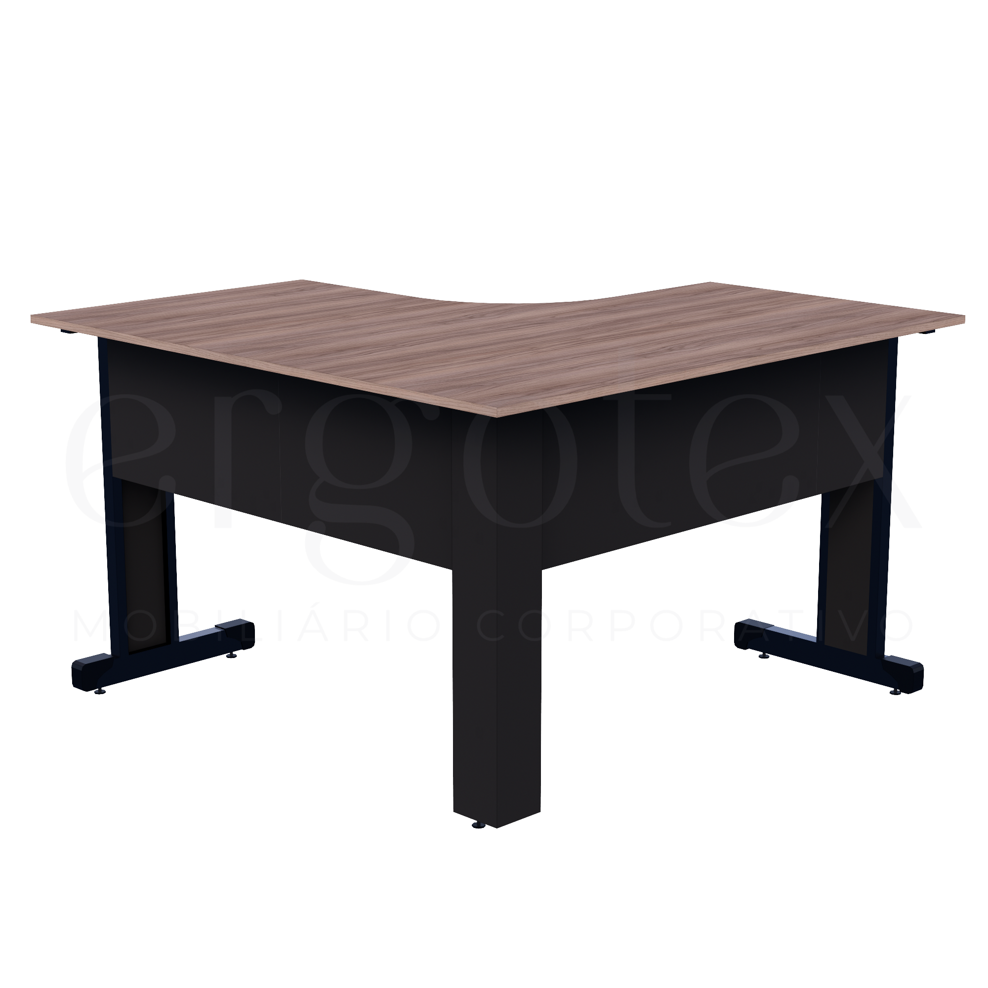 Estação de Trabalho Pé Metalico Soft 15mm