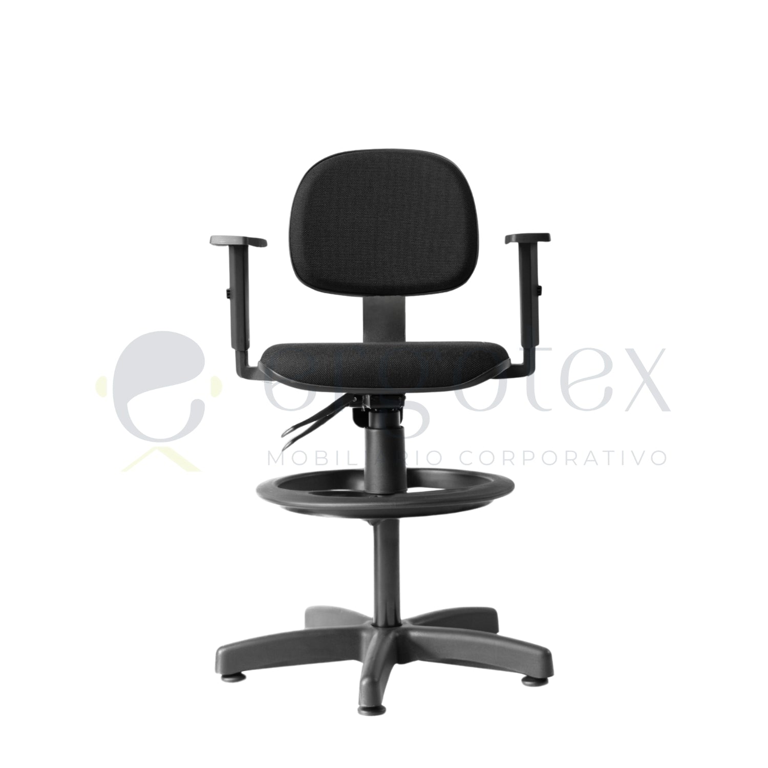 Cadeira Giratória Caixa Secretária com Regulagem no Encosto