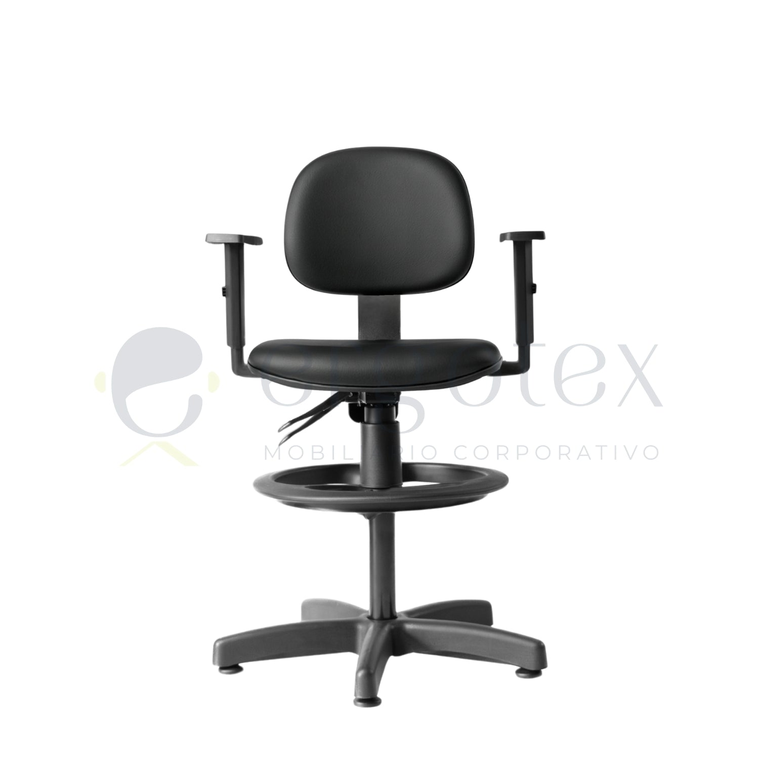 Cadeira Giratória Caixa Secretária com Regulagem no Encosto