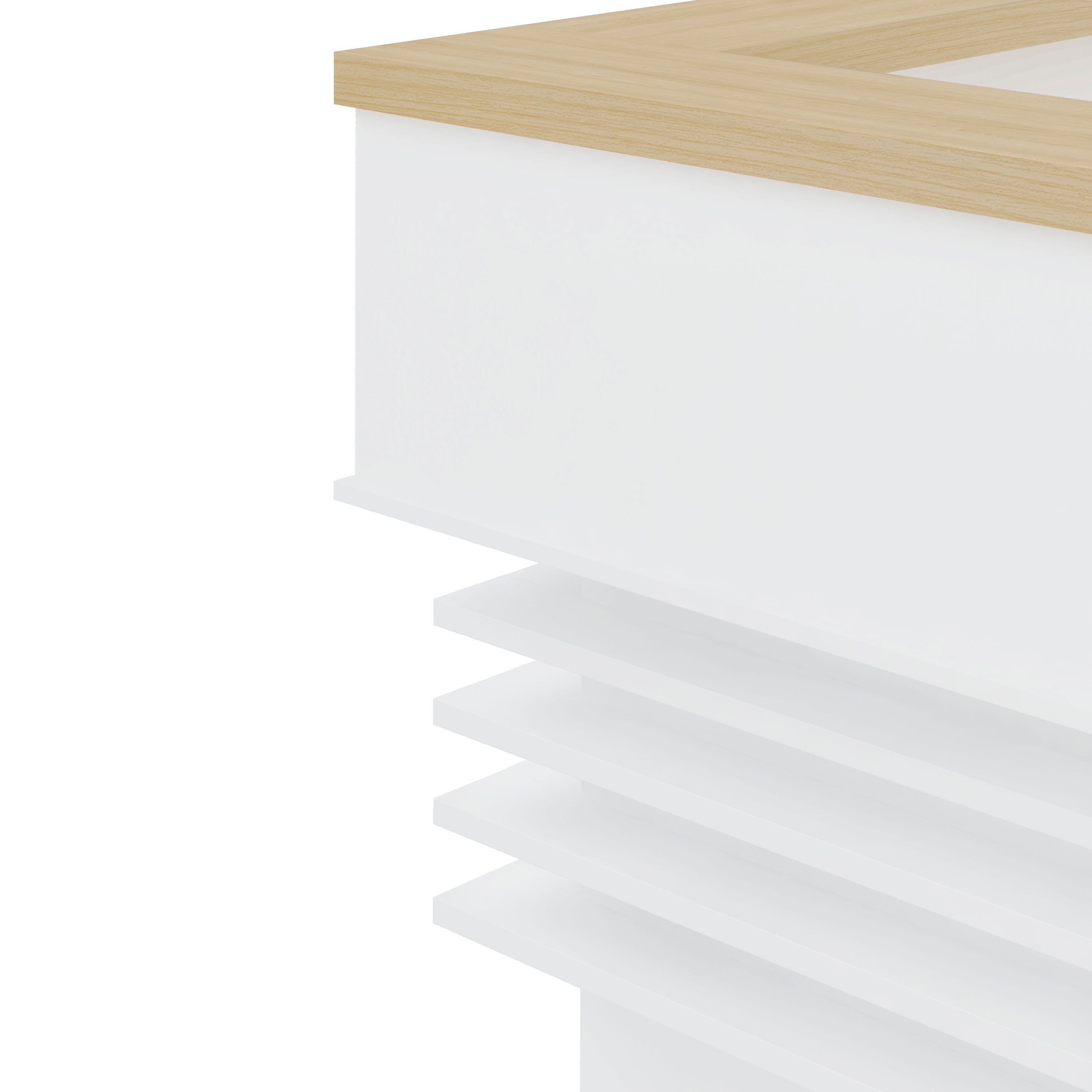 Balcão de Atendimento em L Tampo 50mm