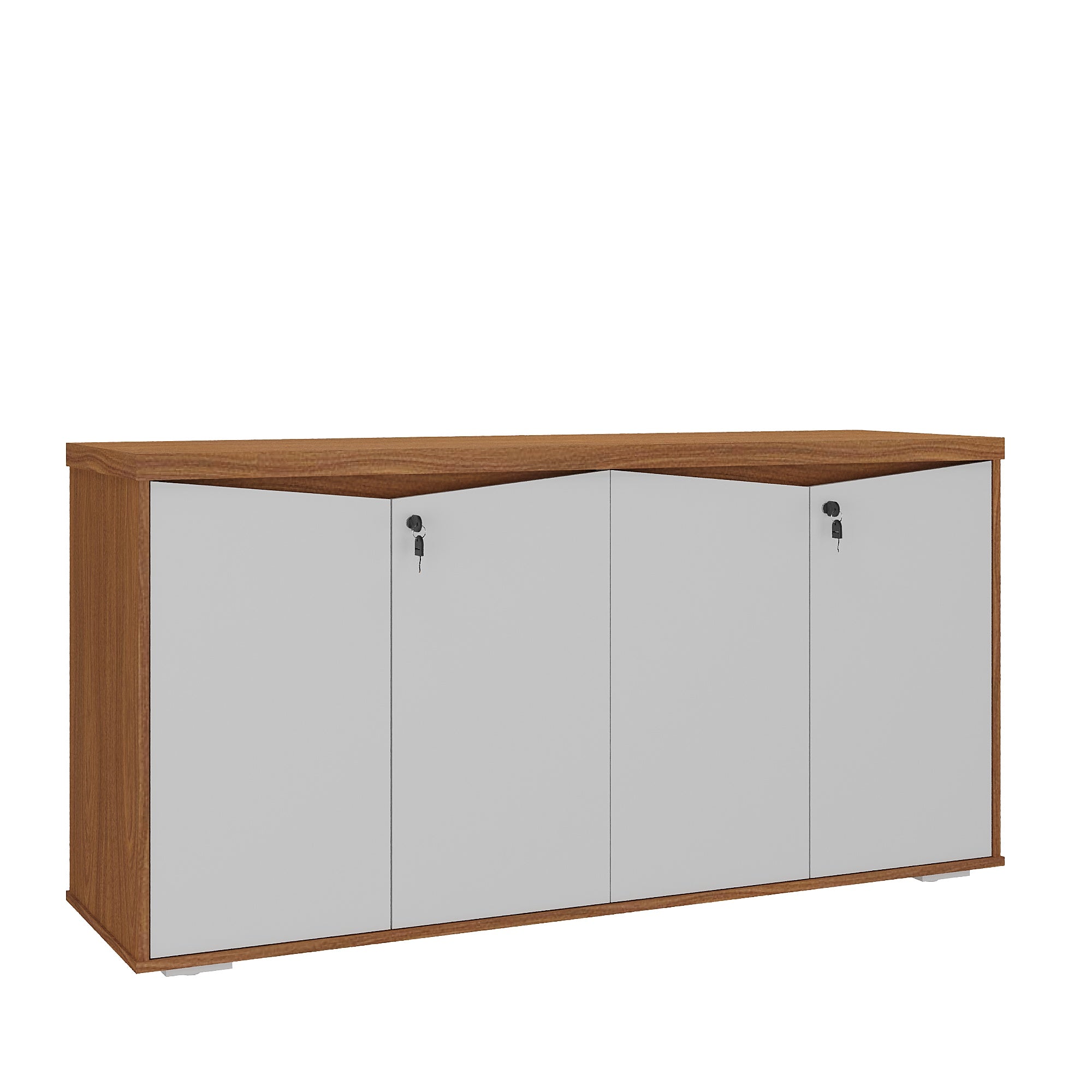 Balcão Escritório 4 Portas Tampo 37mm