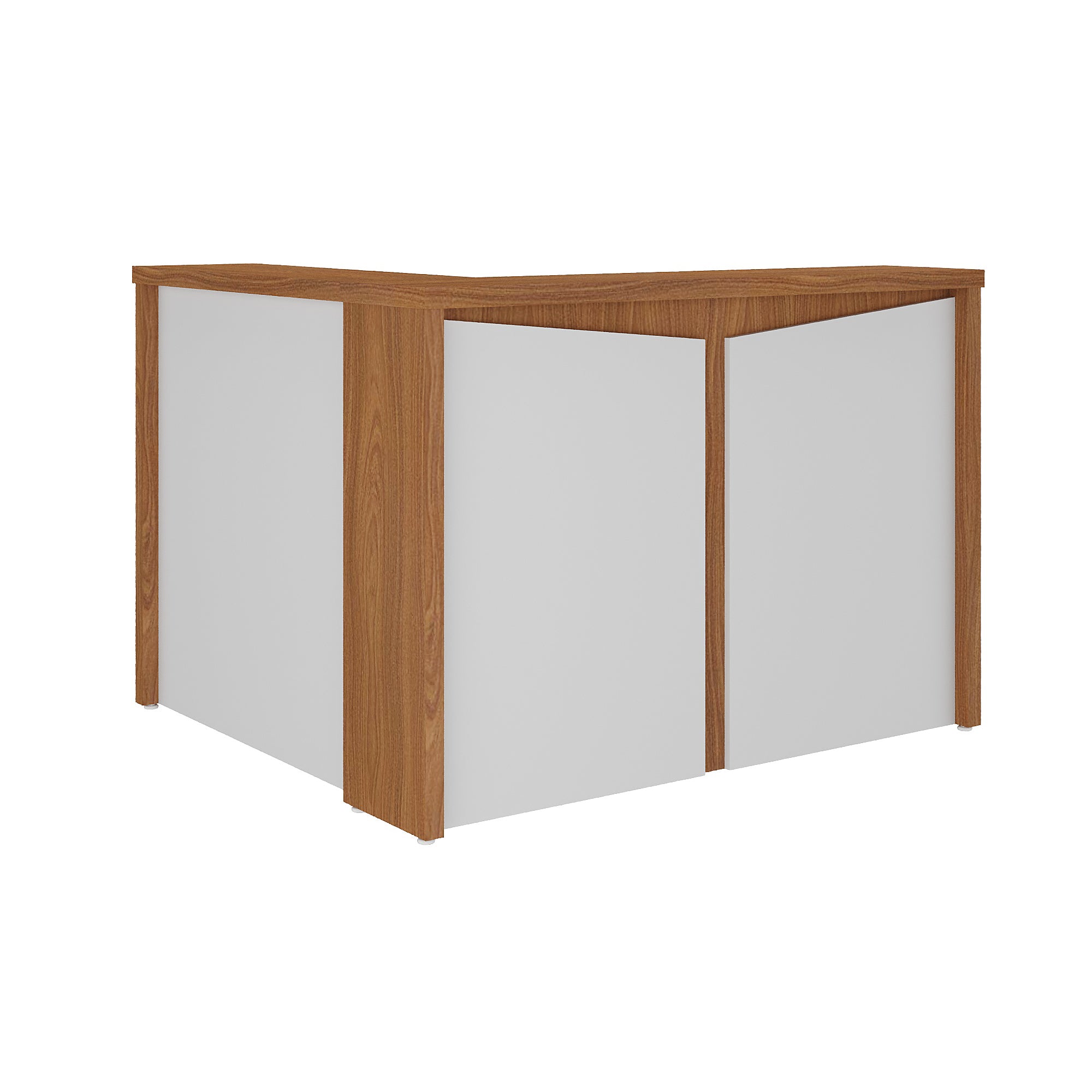 Balcão de Atendimento em L Tampo 37mm