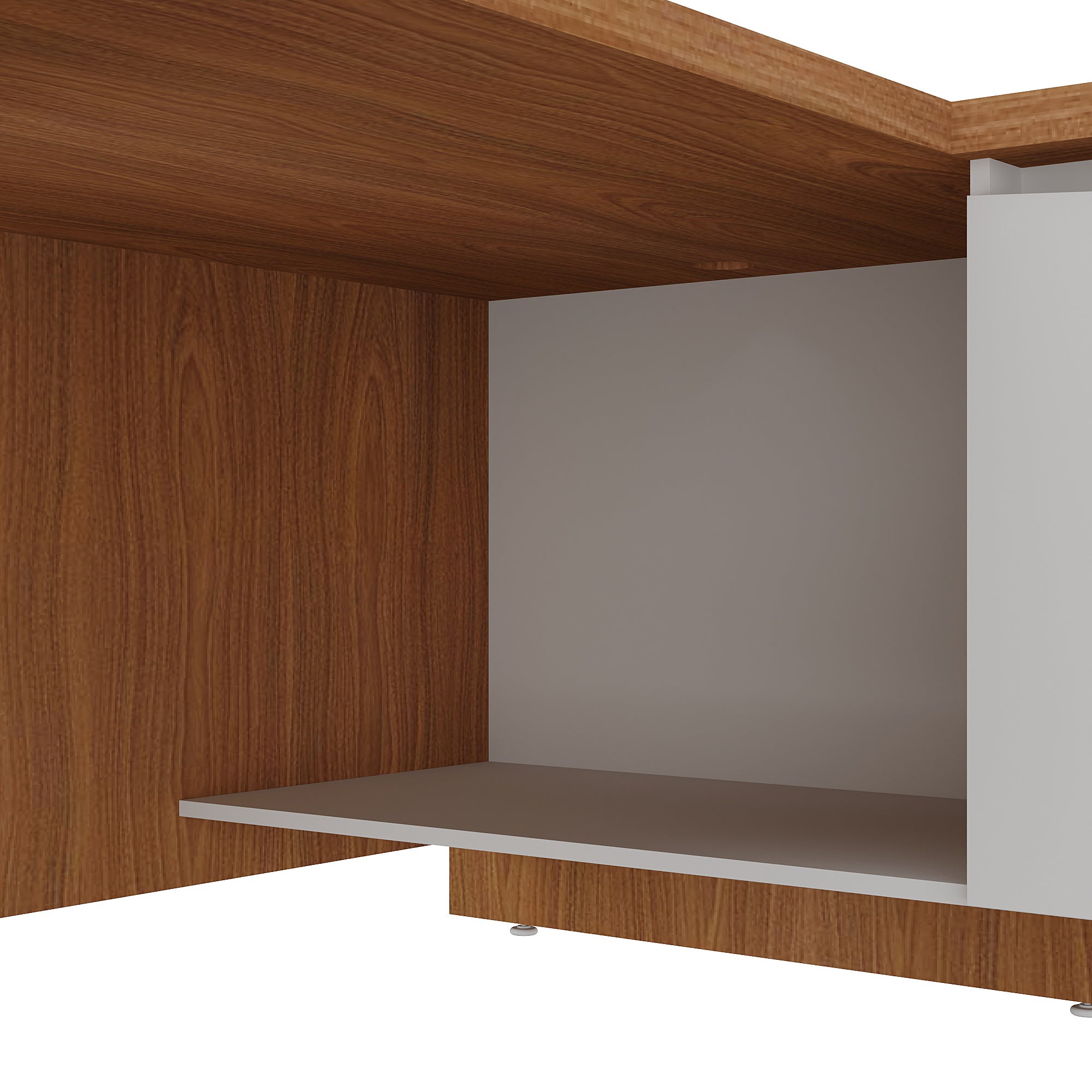 Mesa em L Escritório Chefia Tampo 37mm