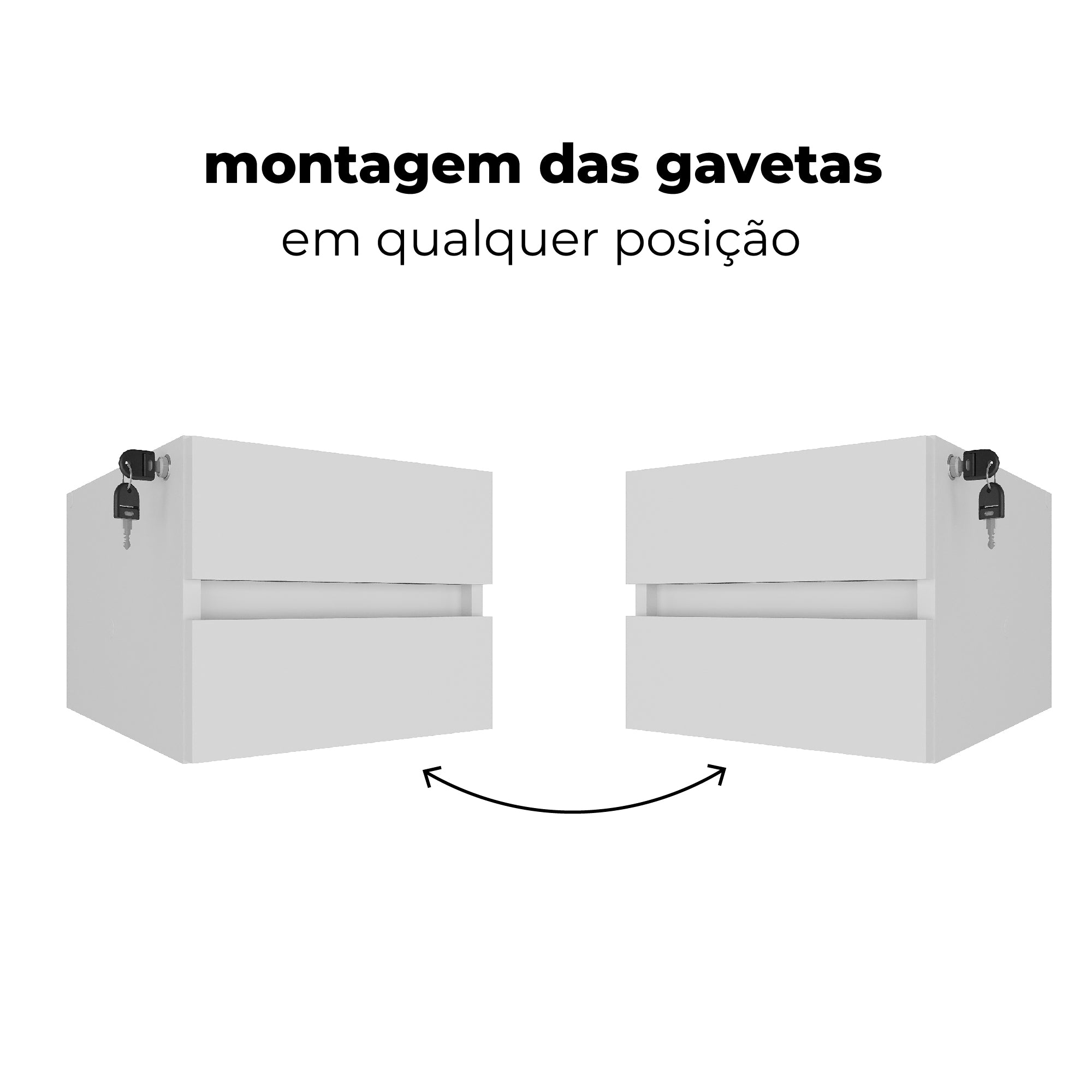 Gaveteiro 2 Gavetas