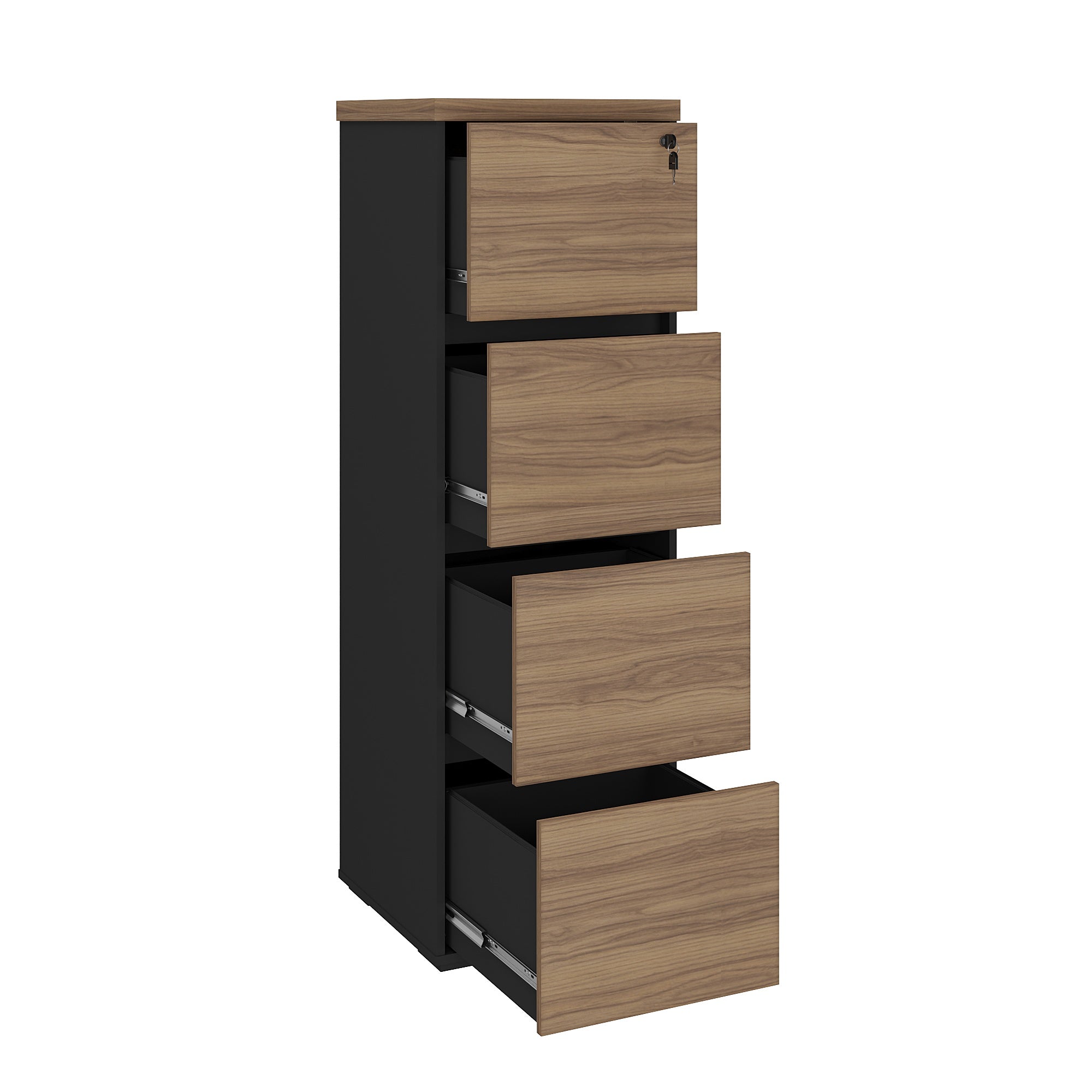 Arquivo 4 Gavetas para Pasta Suspensa Tampo 37mm