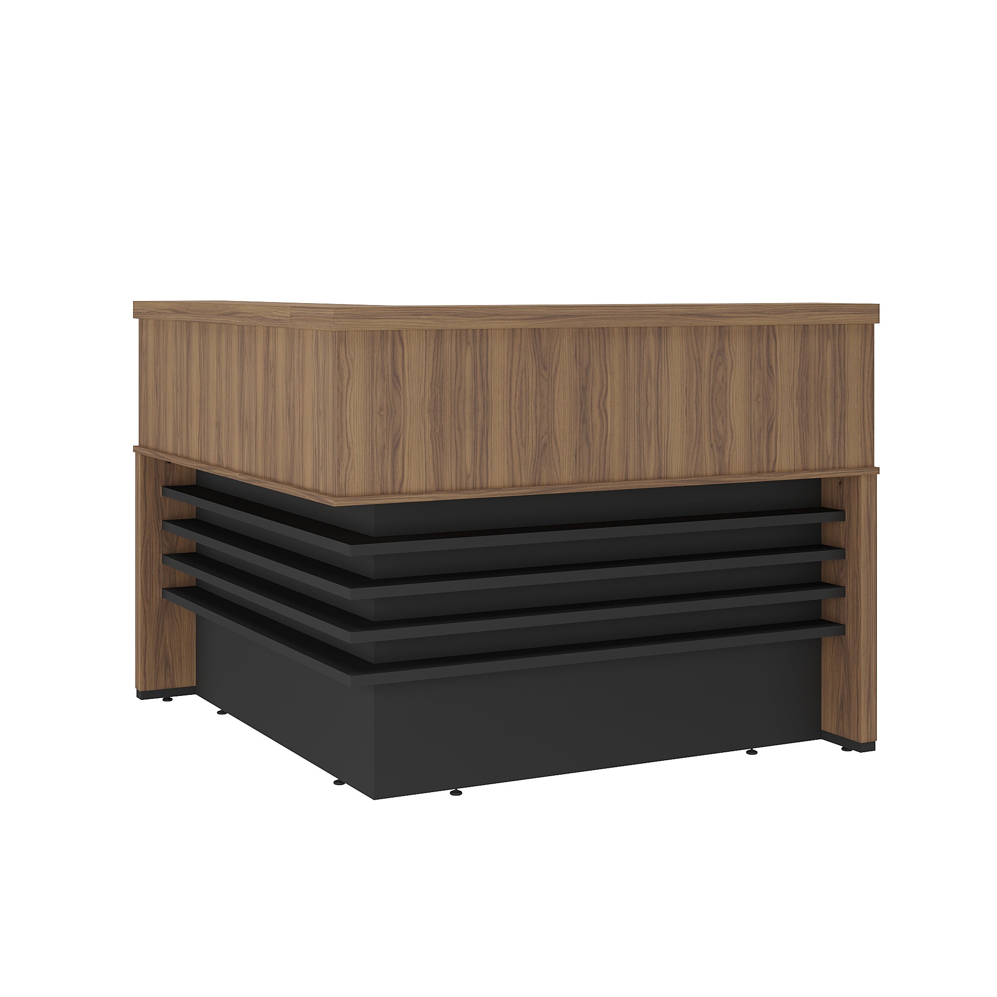 Balcão de Atendimento em L Tampo 50mm