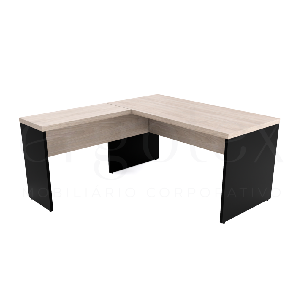 150 Mesa em L Escritorio Tampo 40mm