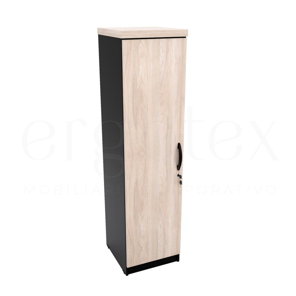 Armario Alto Escritorio 1 porta Tampo 30mm