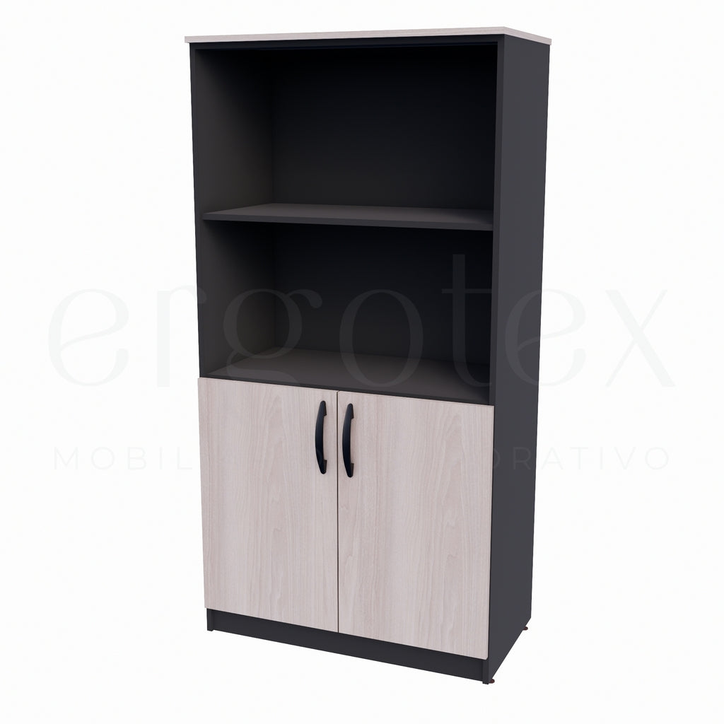 Armario Estante Escritorio 2 Portas Soft 15mm