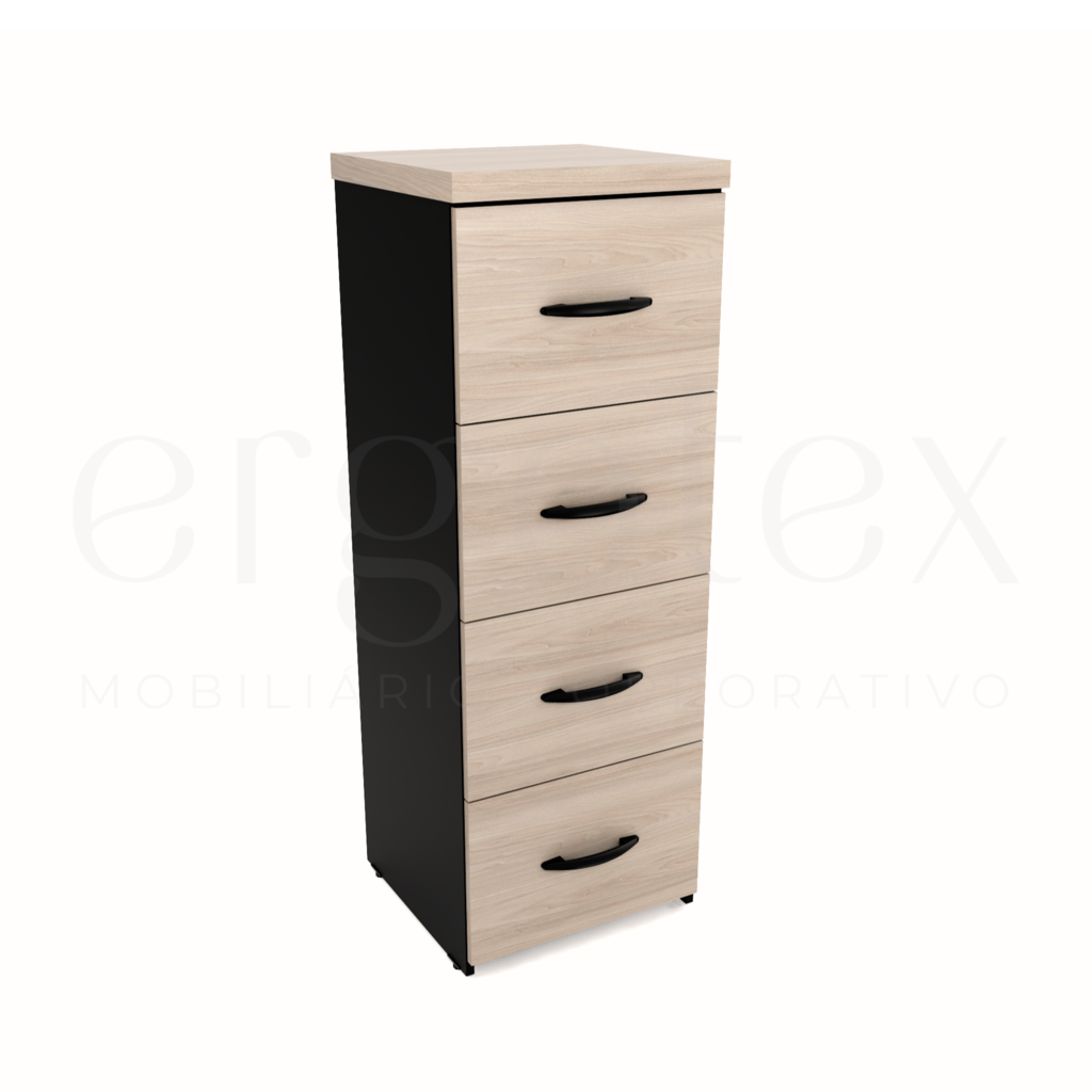 Arquivo para Pasta Suspensa com 4 Gavetas Tampo 30mm