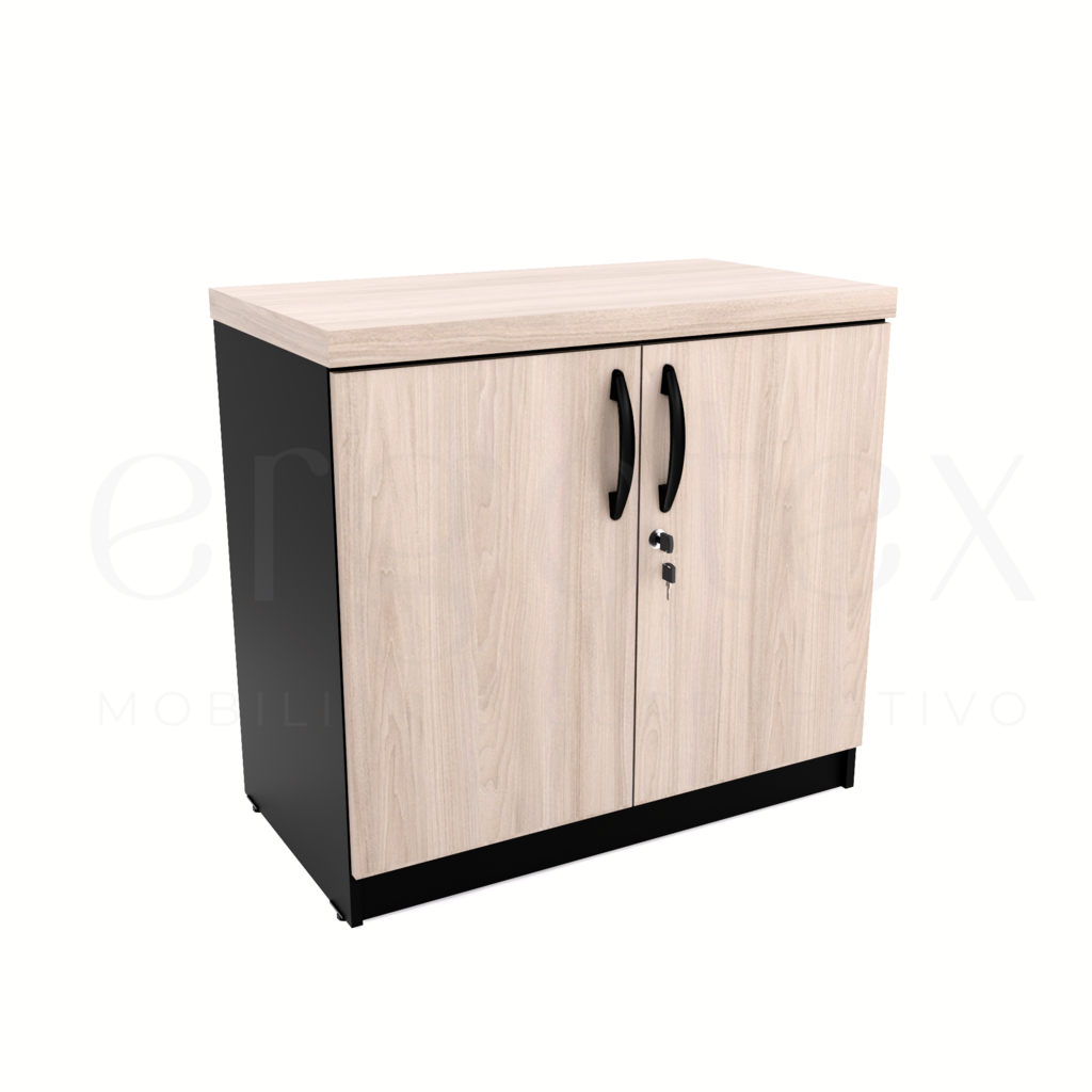 Balcão de Escritório com 2 Portas e Tampo 40mm – Organização com