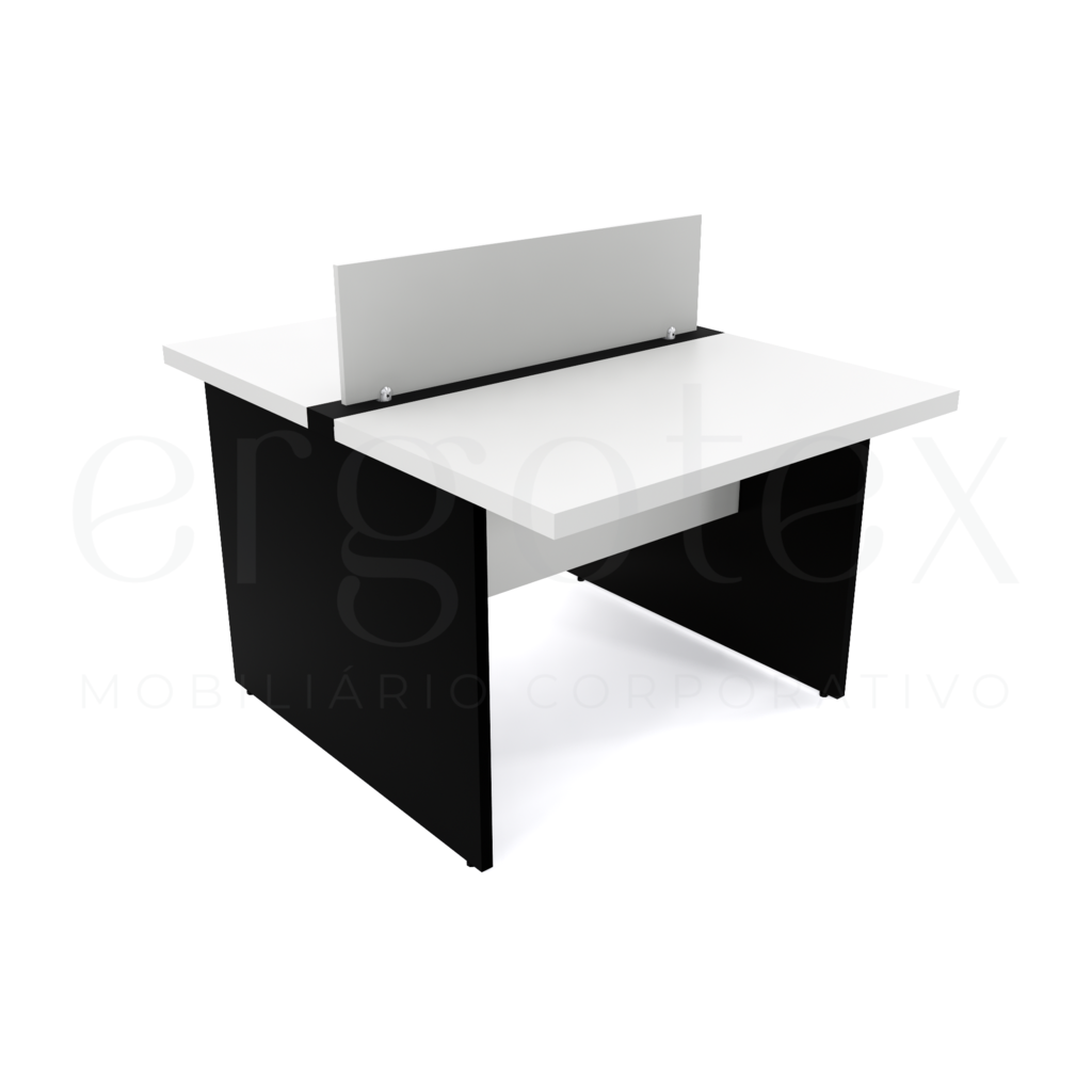 100 Plataforma de Trabalho 2 Lugares Tampo 40mm