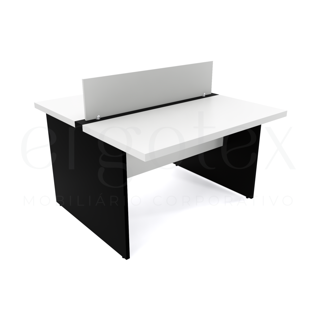 120 Plataforma de Trabalho 2 Lugares Tampo 40mm