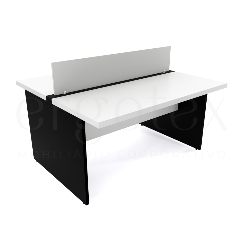 140 Plataforma de Trabalho 2 Lugares Tampo 30mm