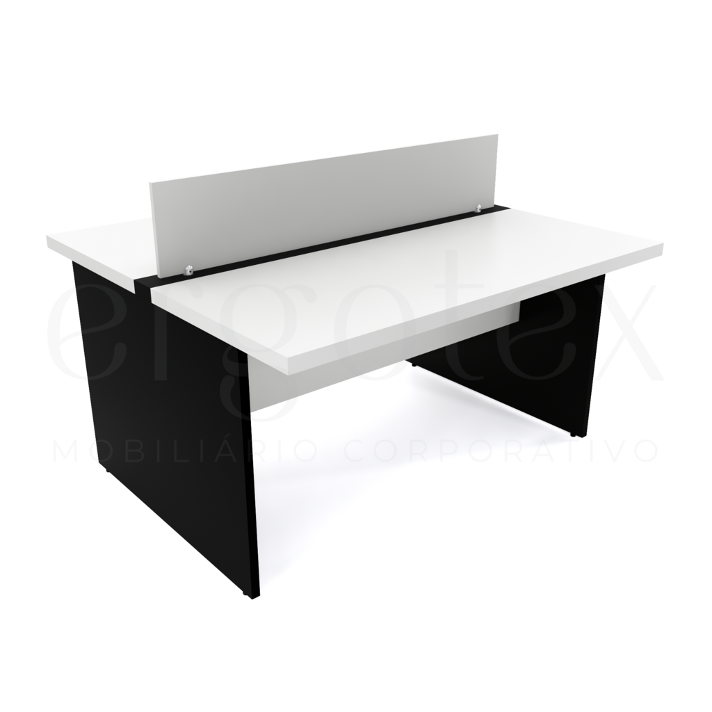 140 Plataforma de Trabalho 2 Lugares Tampo 40mm