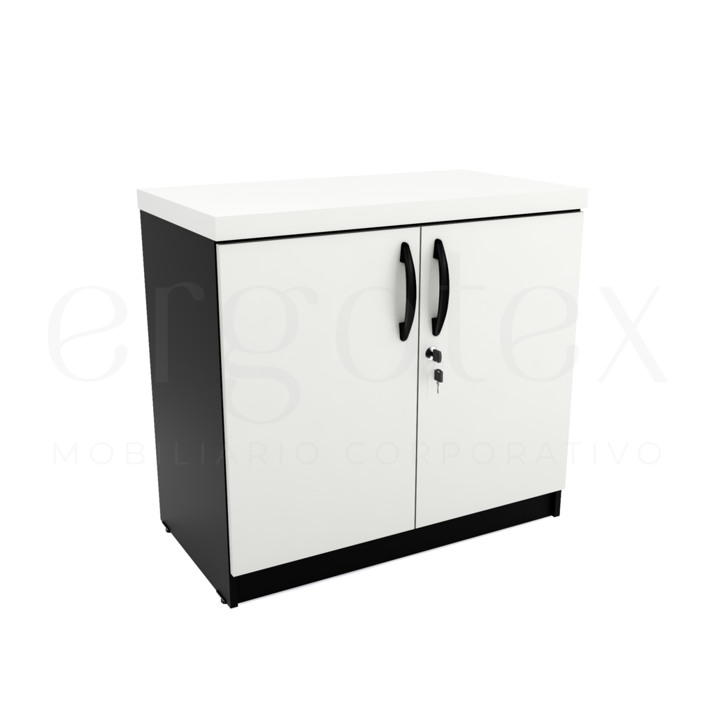 Balcao de Escritorio 2 Portas Tampo 30mm
