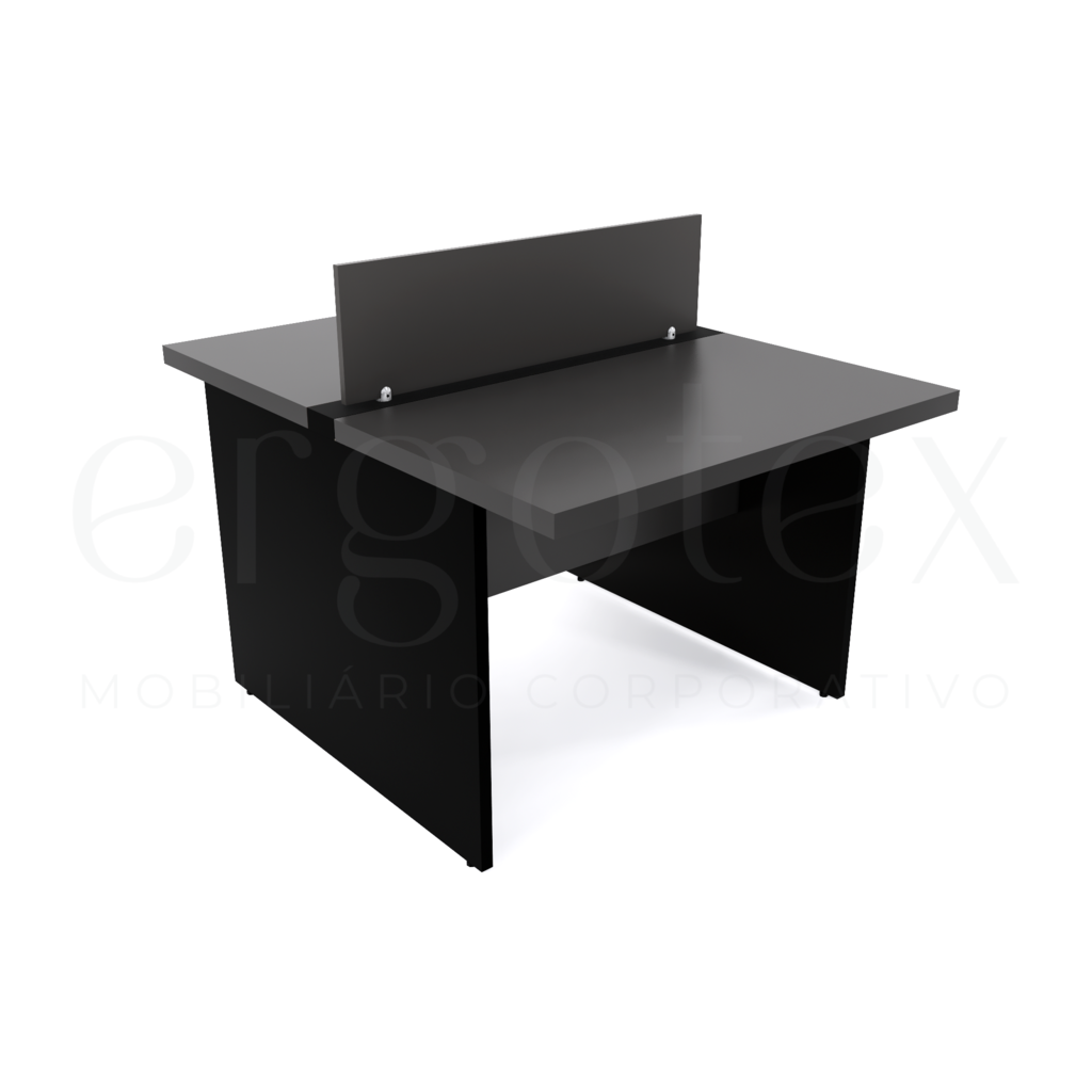 100 Plataforma de Trabalho 2 Lugares Tampo 40mm