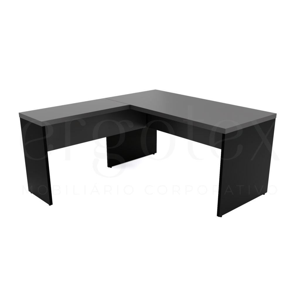 150 Mesa em L Escritorio Tampo 40mm