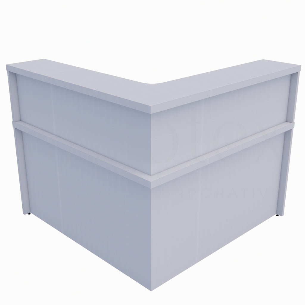 Balcao de Atendimento em L Tampo 30mm