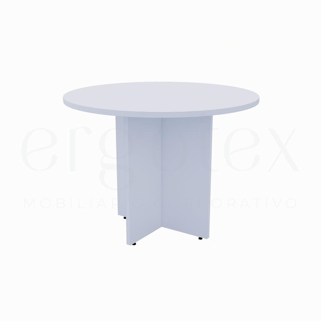 Mesa Reuniao Redonda Tampo 25mm