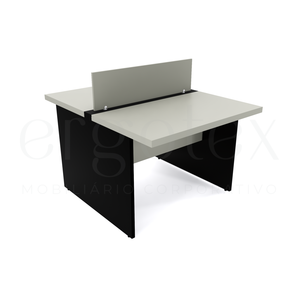 Plataforma de Trabalho 2 Lugares Tampo 30mm