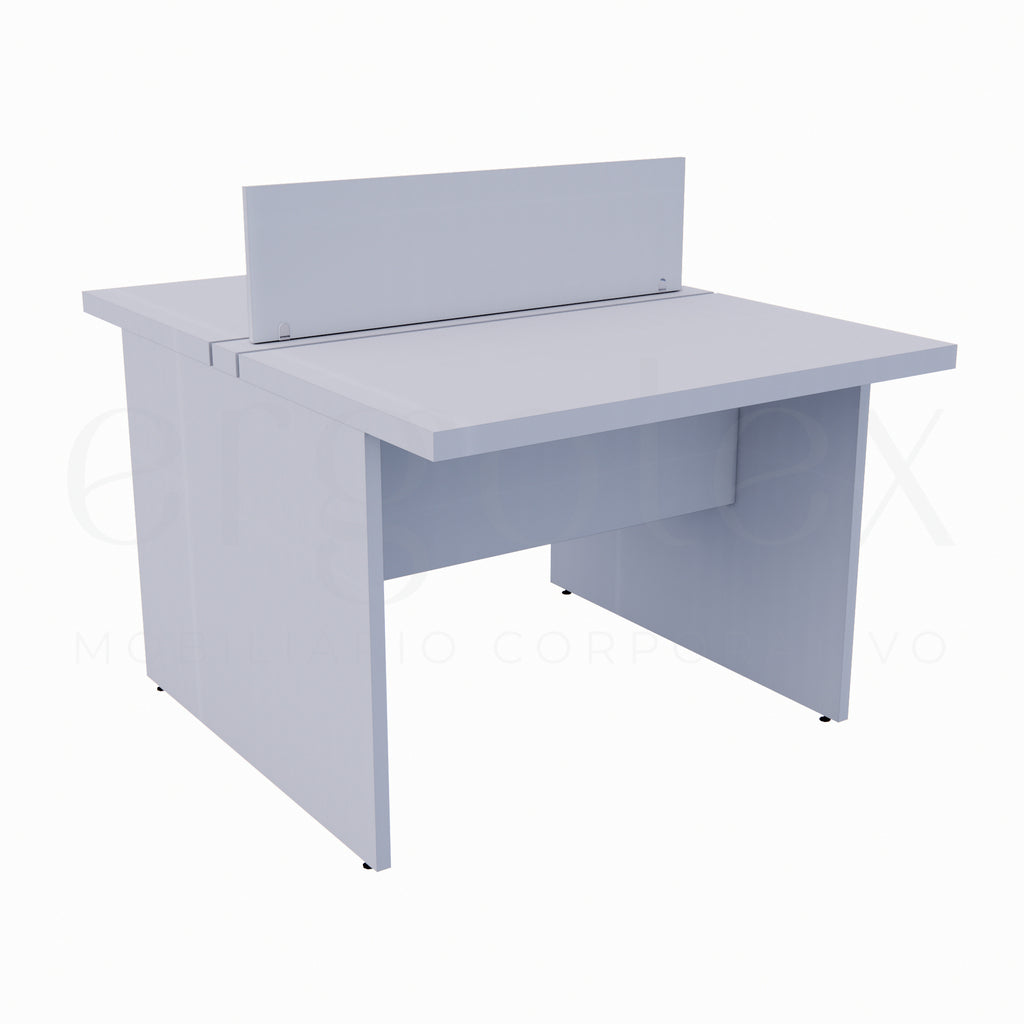 100 Plataforma de Trabalho 2 Lugares Tampo 40mm