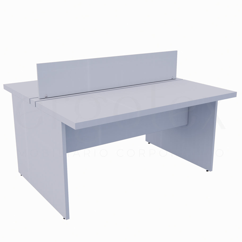 Plataforma de Trabalho 2 Lugares Tampo 30mm