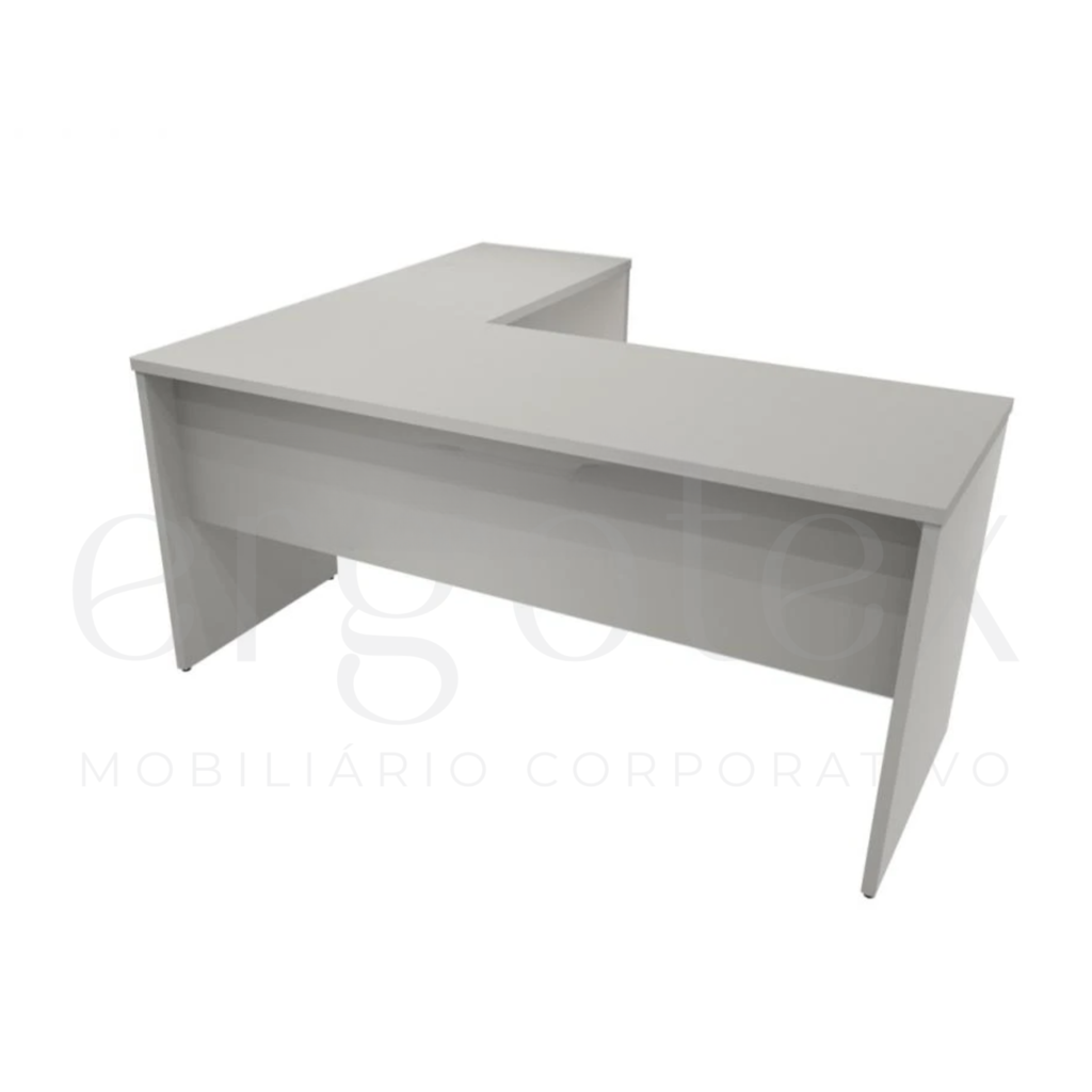 Mesa em L Escritorio Tampo 40mm