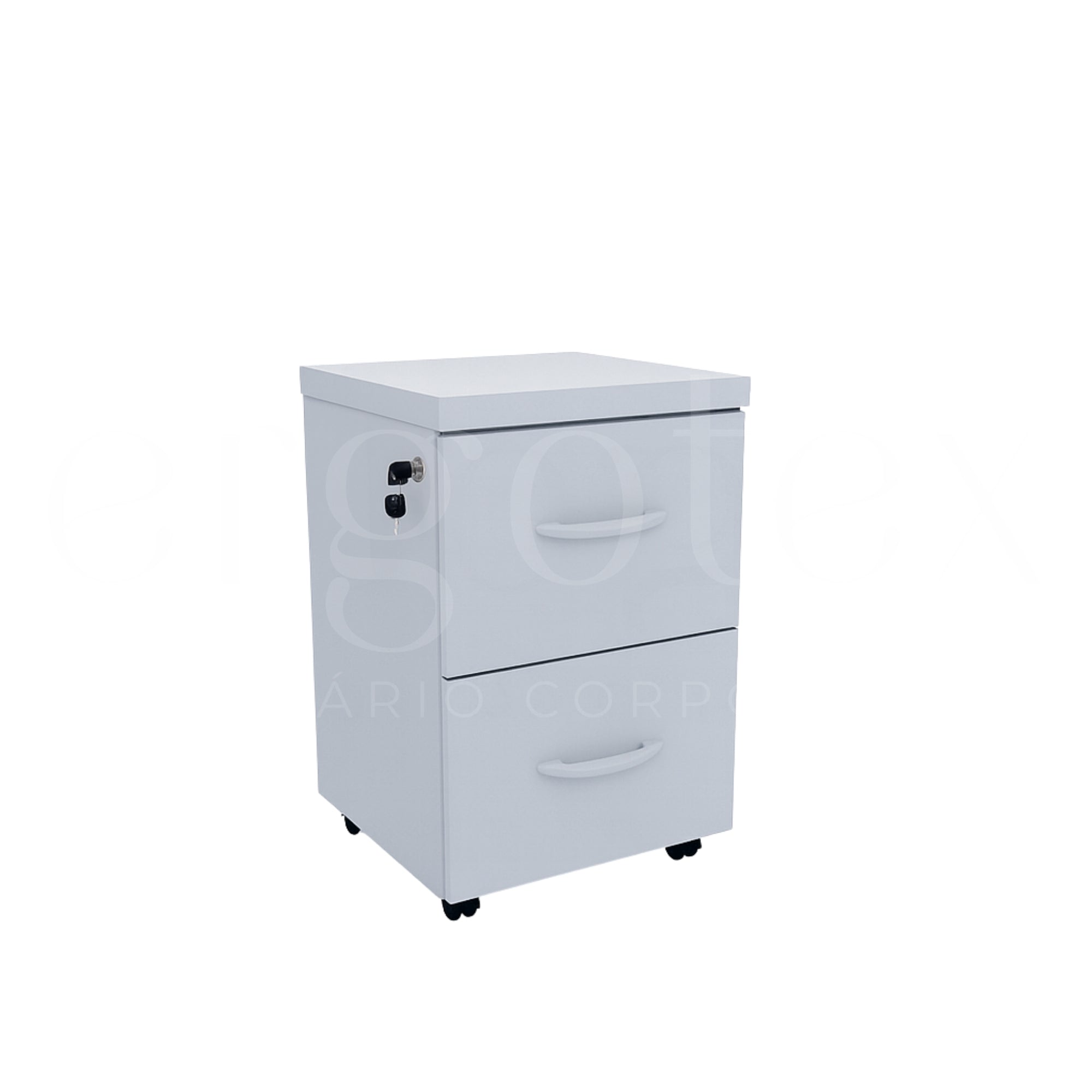 Arquivo para Pasta Suspensa com 2 Gavetas Tampo 40mm