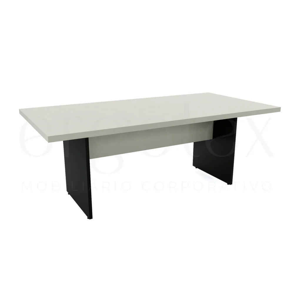 Mesa de Reunião Escritório Tampo 30mm