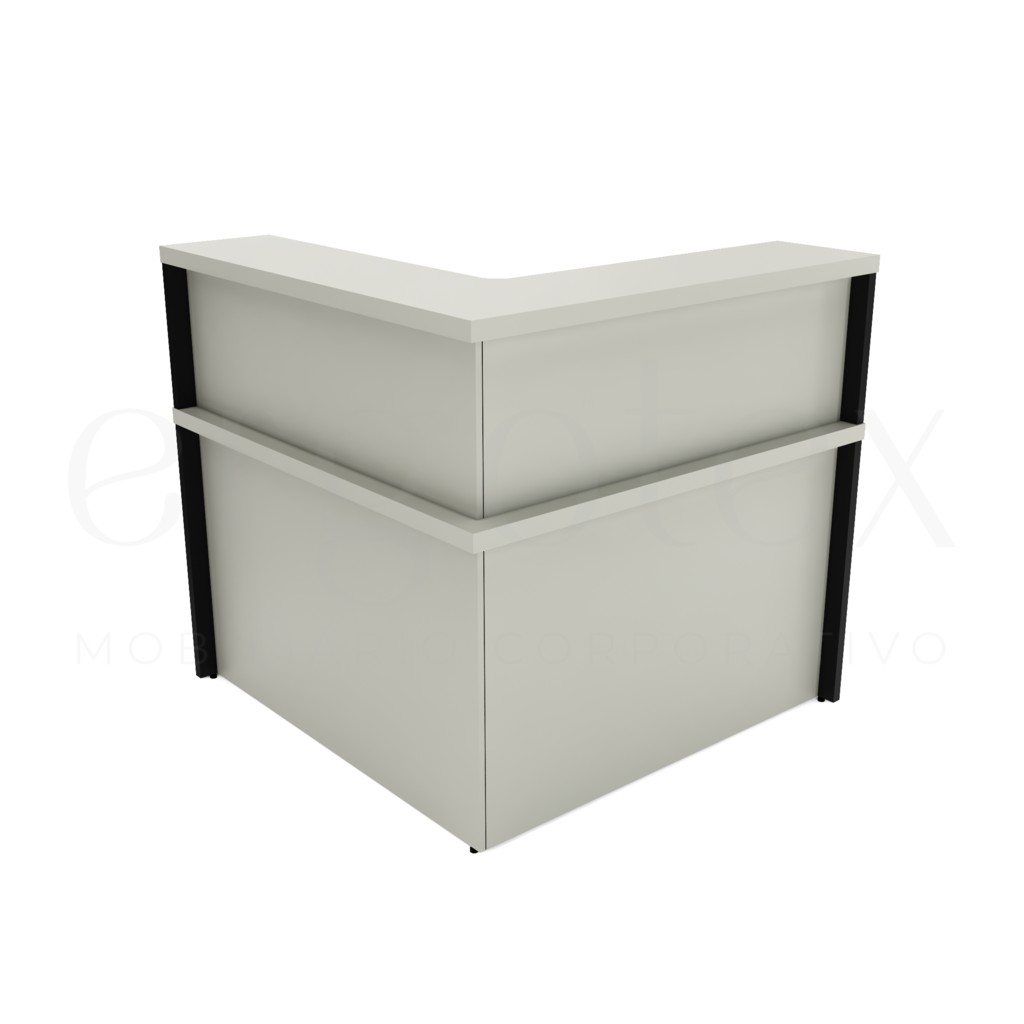 120 Balcao de Atendimento em L Tampo 40mm
