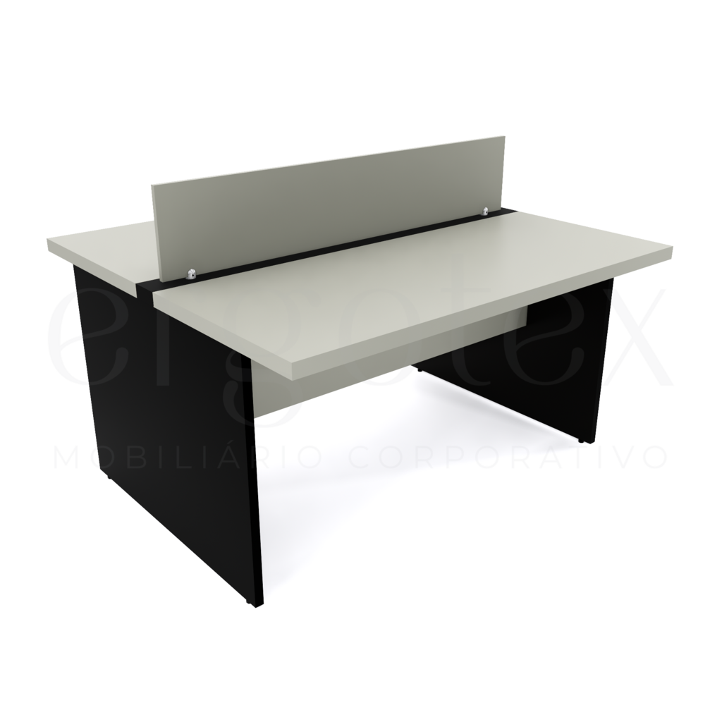 140 Plataforma de Trabalho 2 Lugares Tampo 40mm