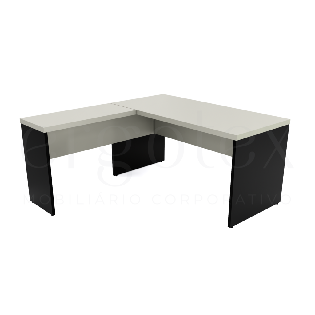 150 Mesa em L Escritorio Tampo 40mm