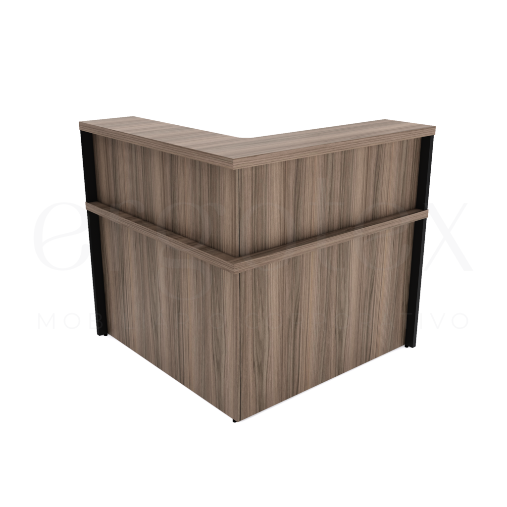 120 Balcao de Atendimento em L Tampo 40mm