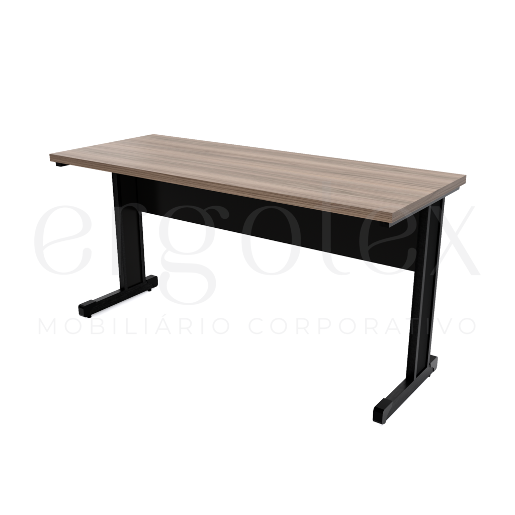 150 Mesa Reta Escritorio Tampo 30mm