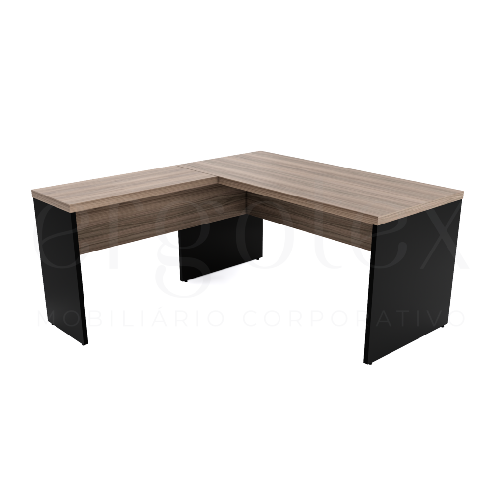 150 Mesa em L Escritorio Tampo 40mm